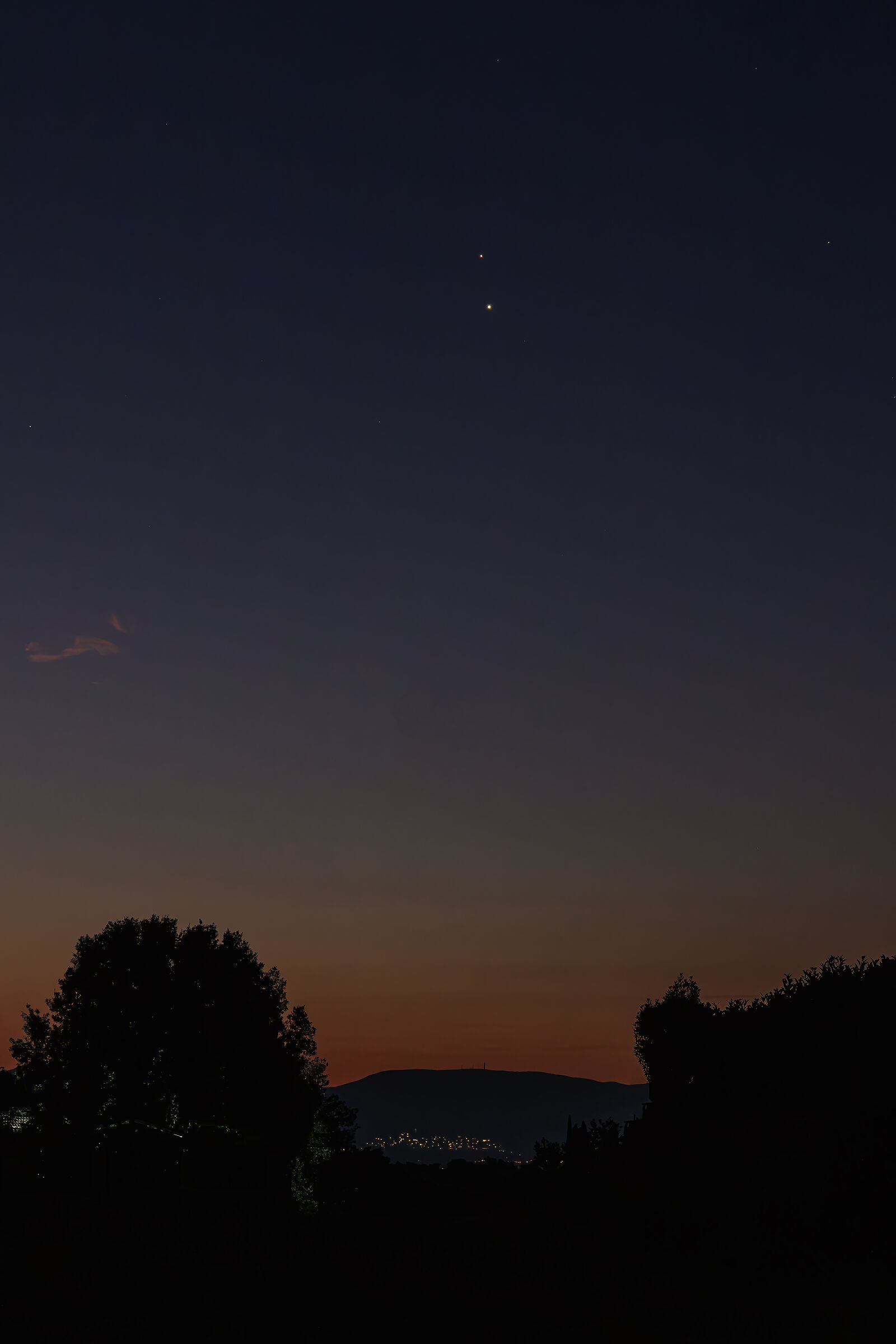 Giove e Venere un amore d'altri tempi