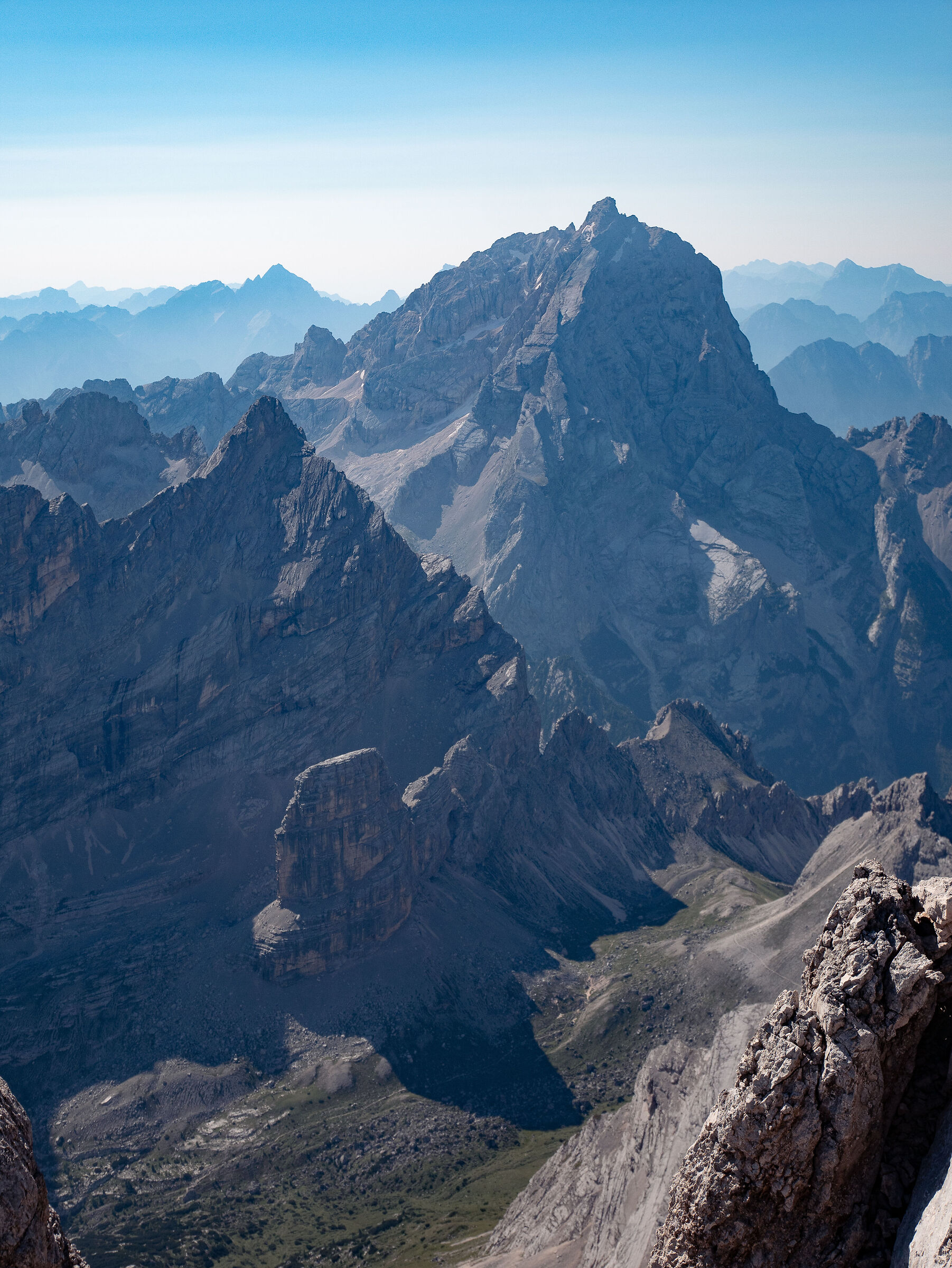 dalla cima del sorapiss