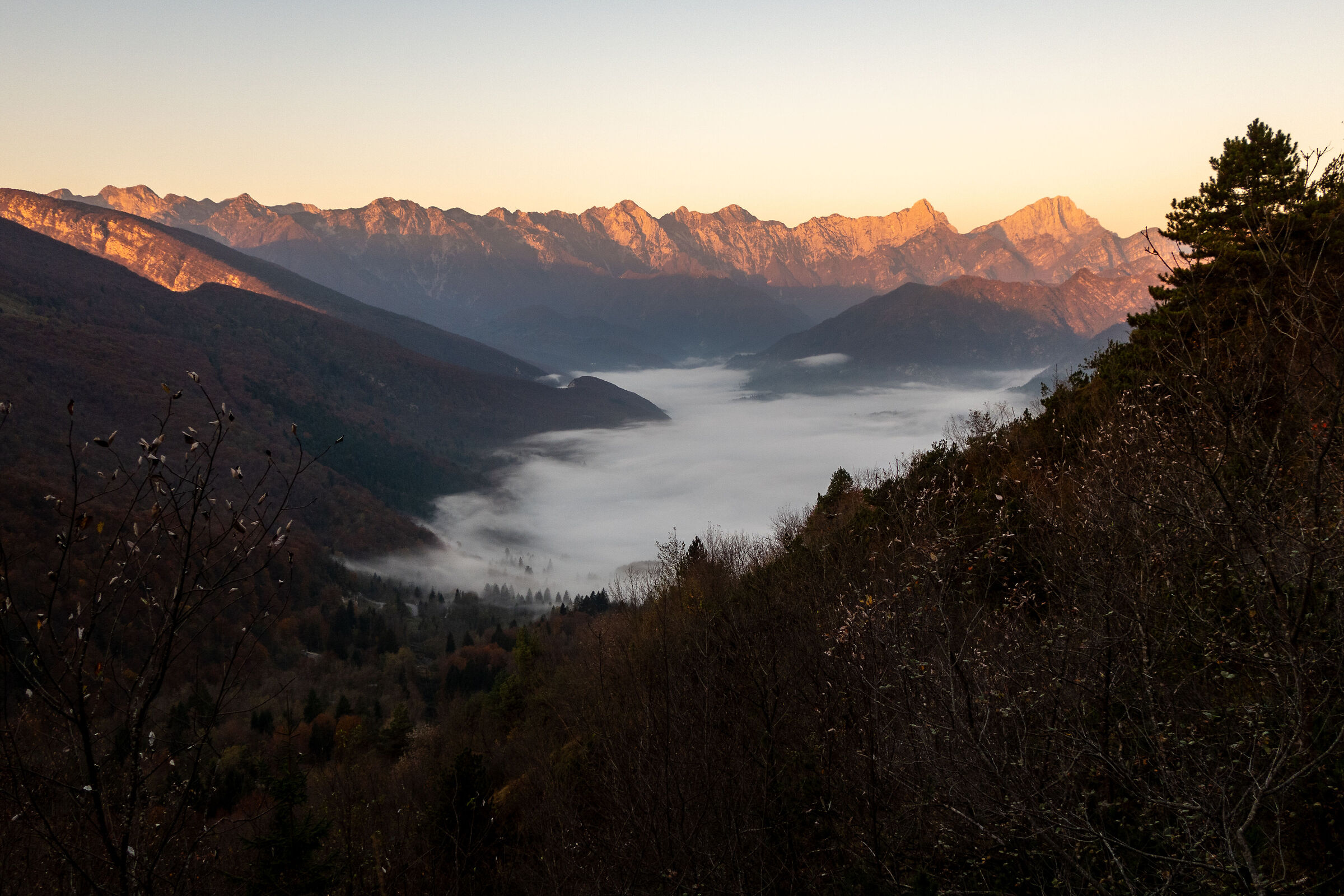 Sea of clouds