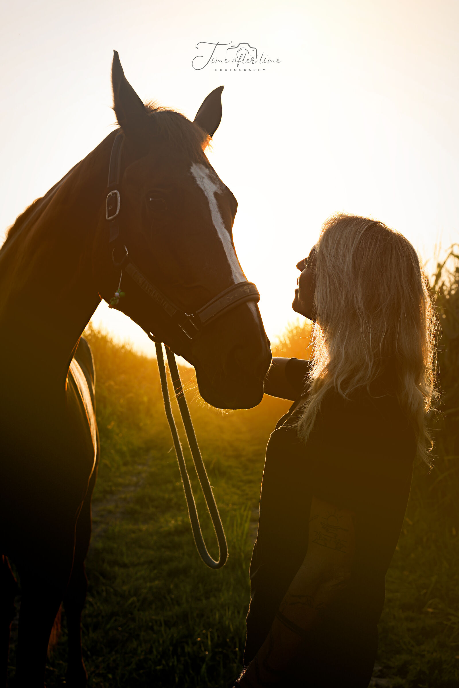 Intimacy at sunset