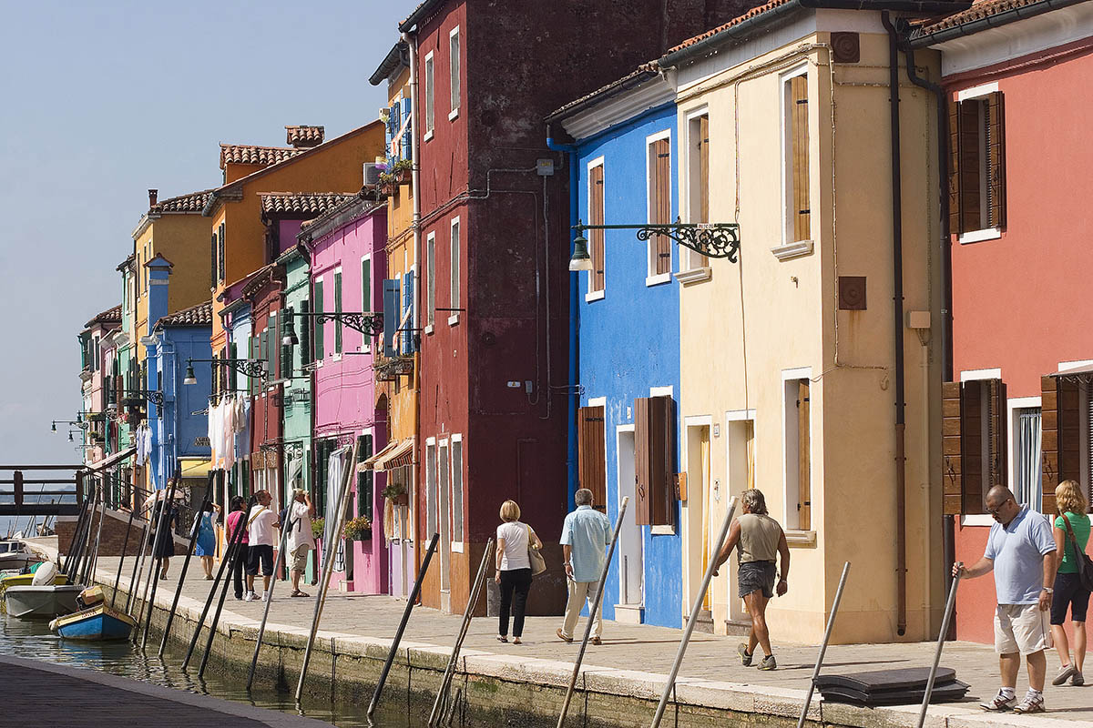 The colors of Murano (Venice)