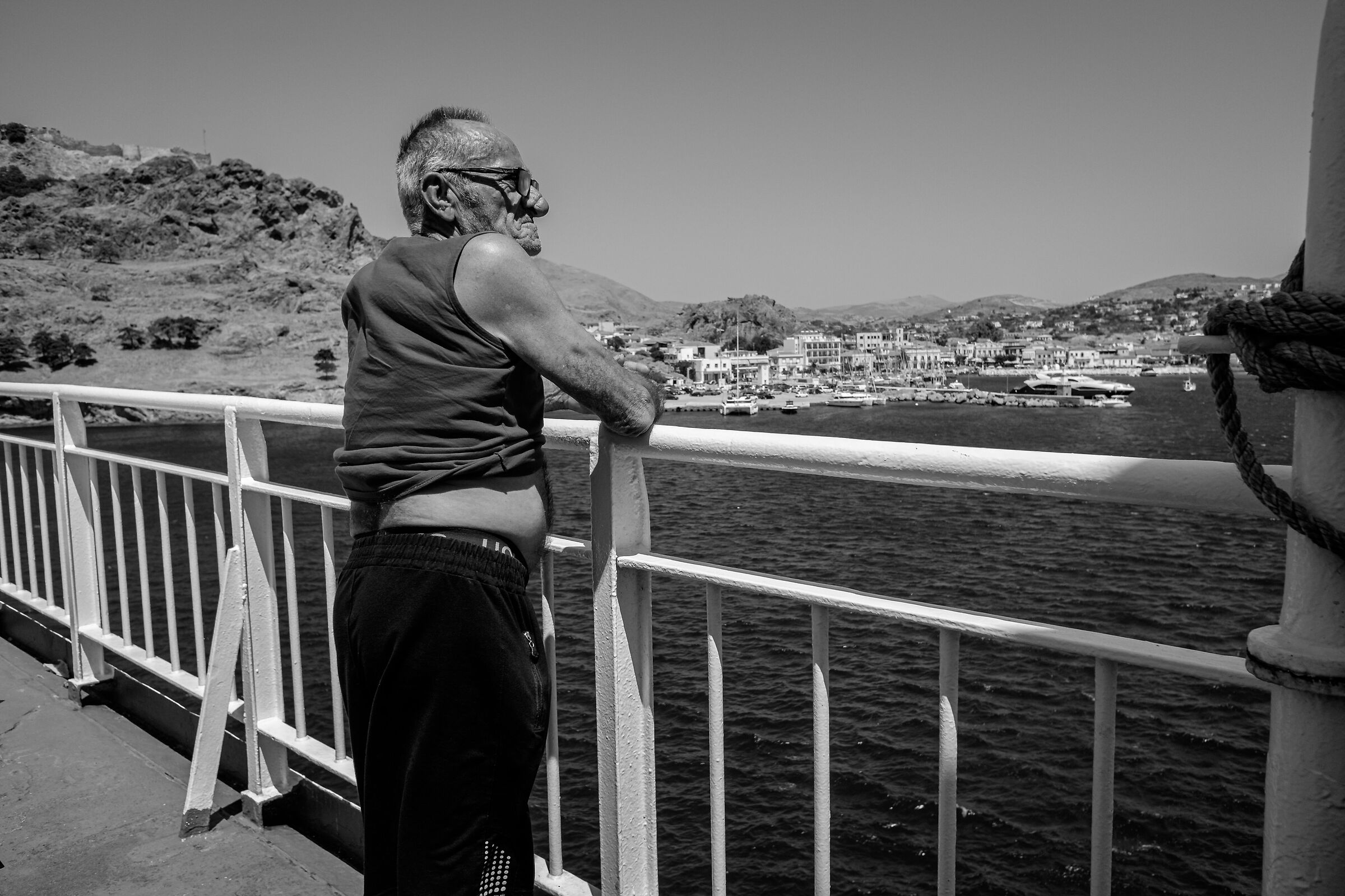 Street from the ship