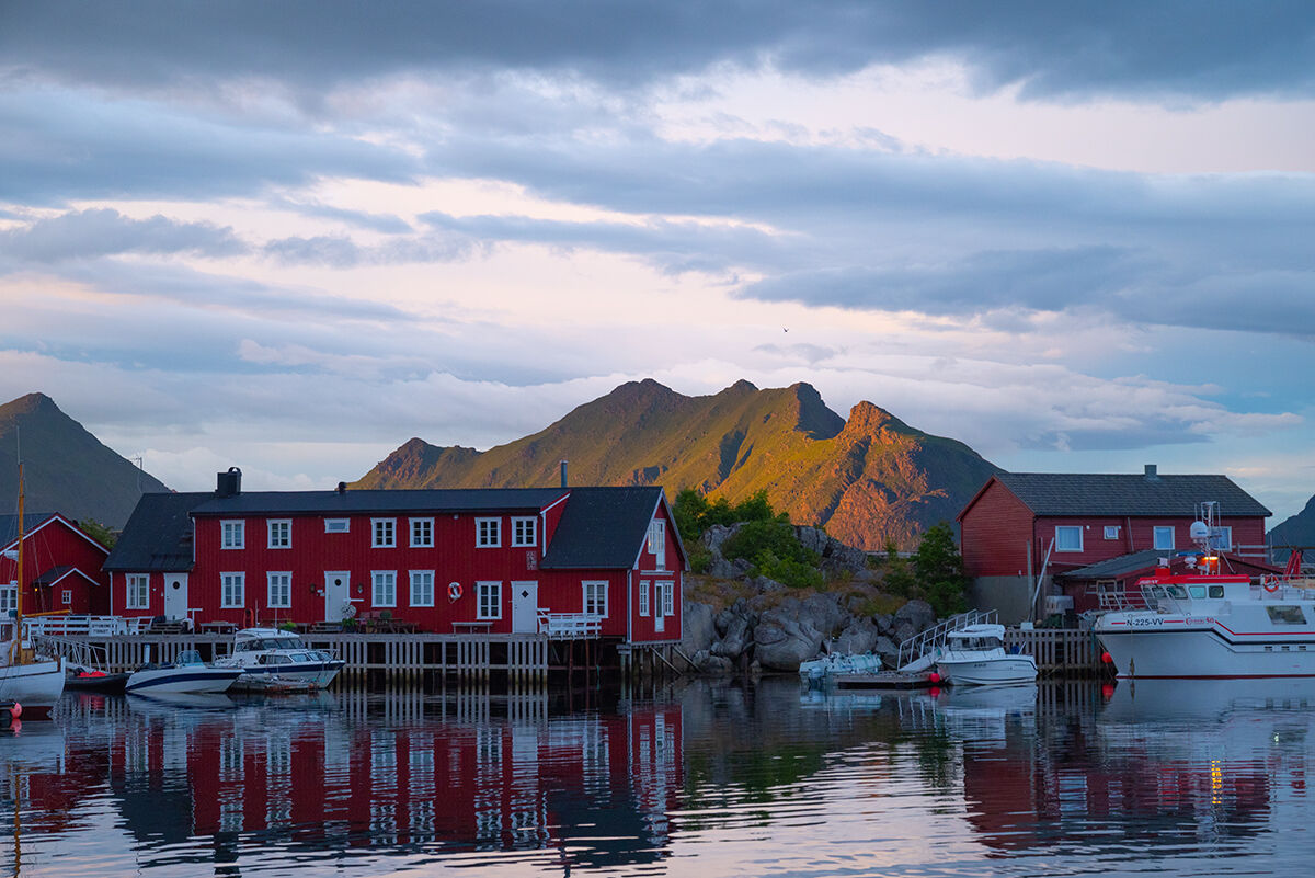 Sunset in Lofoten