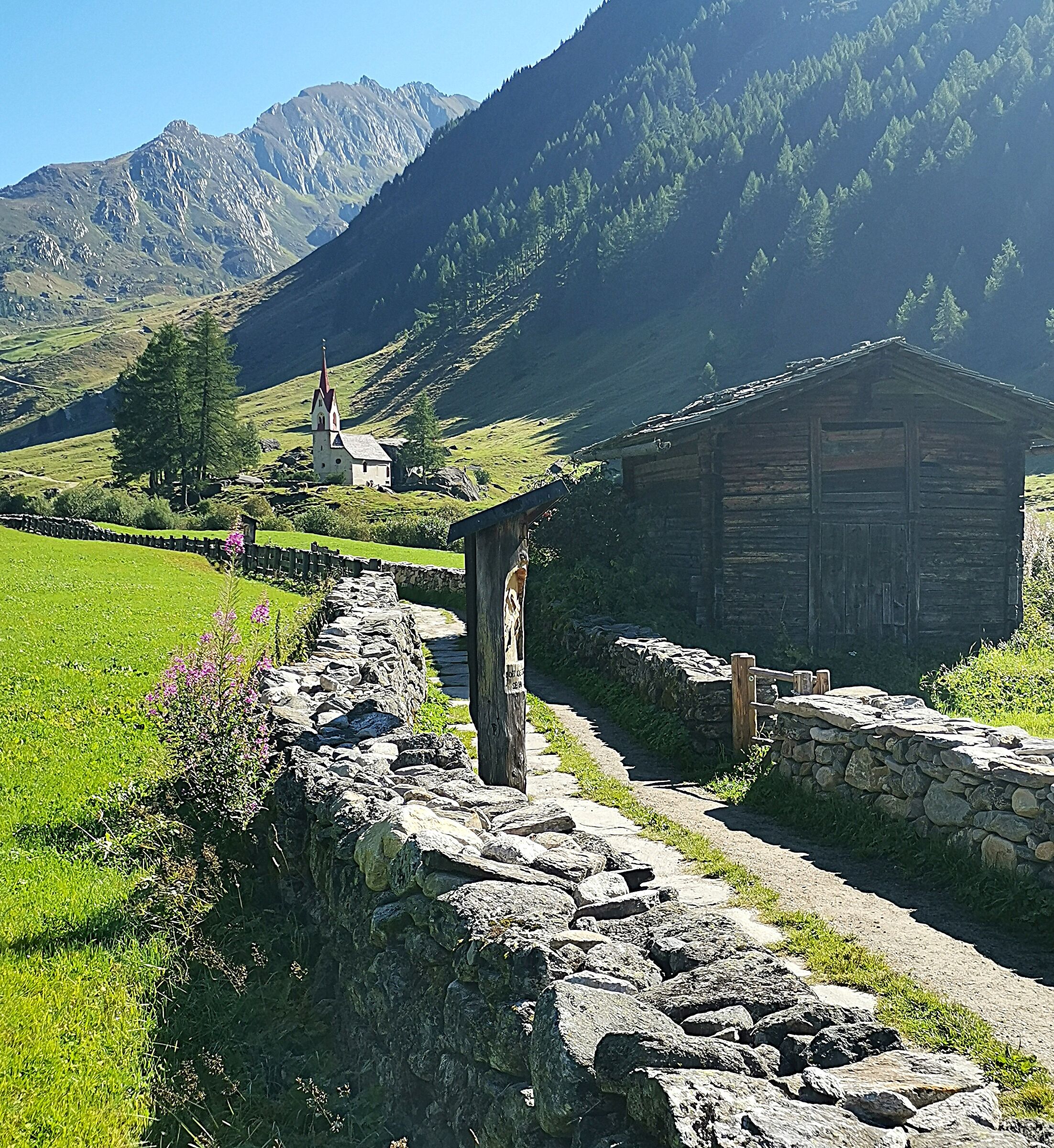 Calling card of the Ahrntal Valley.