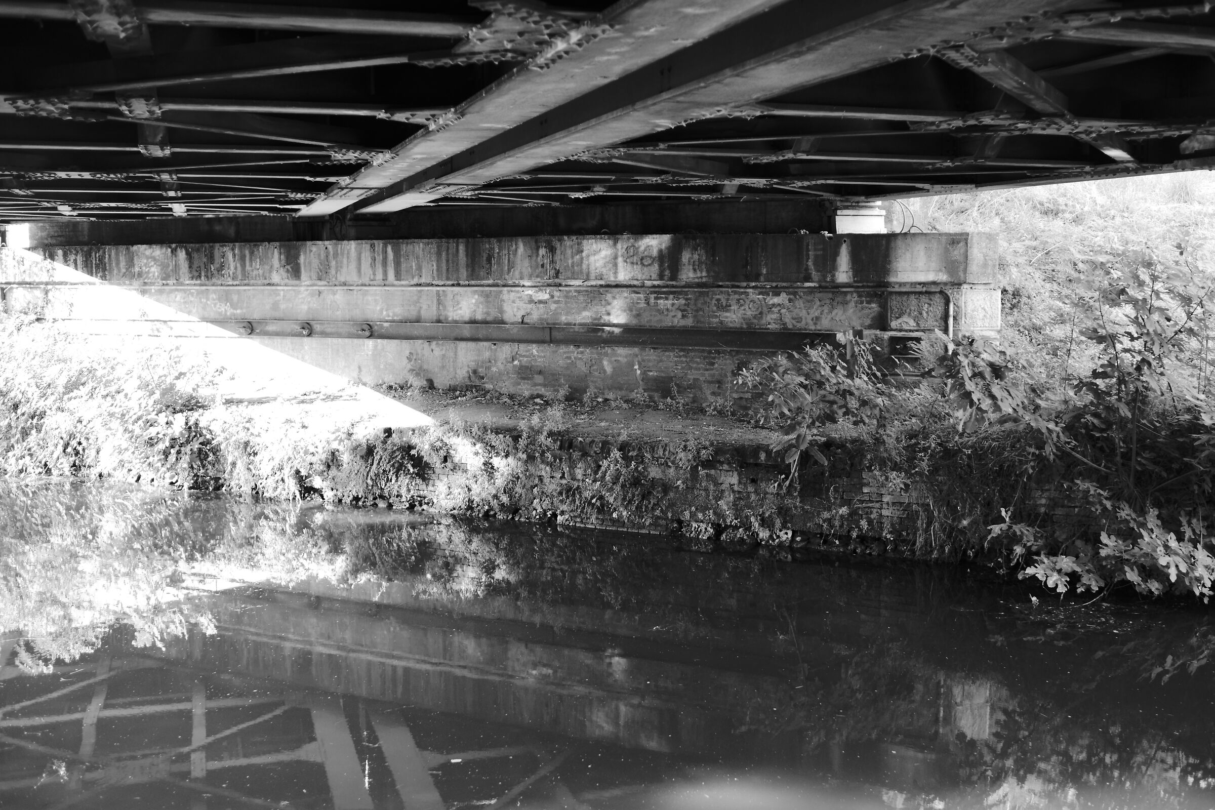 Il ponte della ferrovia, Pavia nord