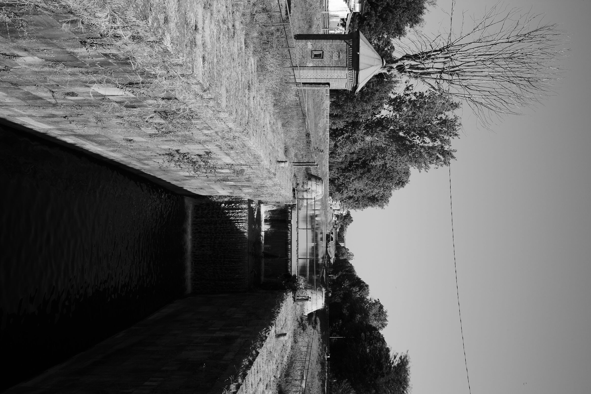 La chiusa prima del confluente