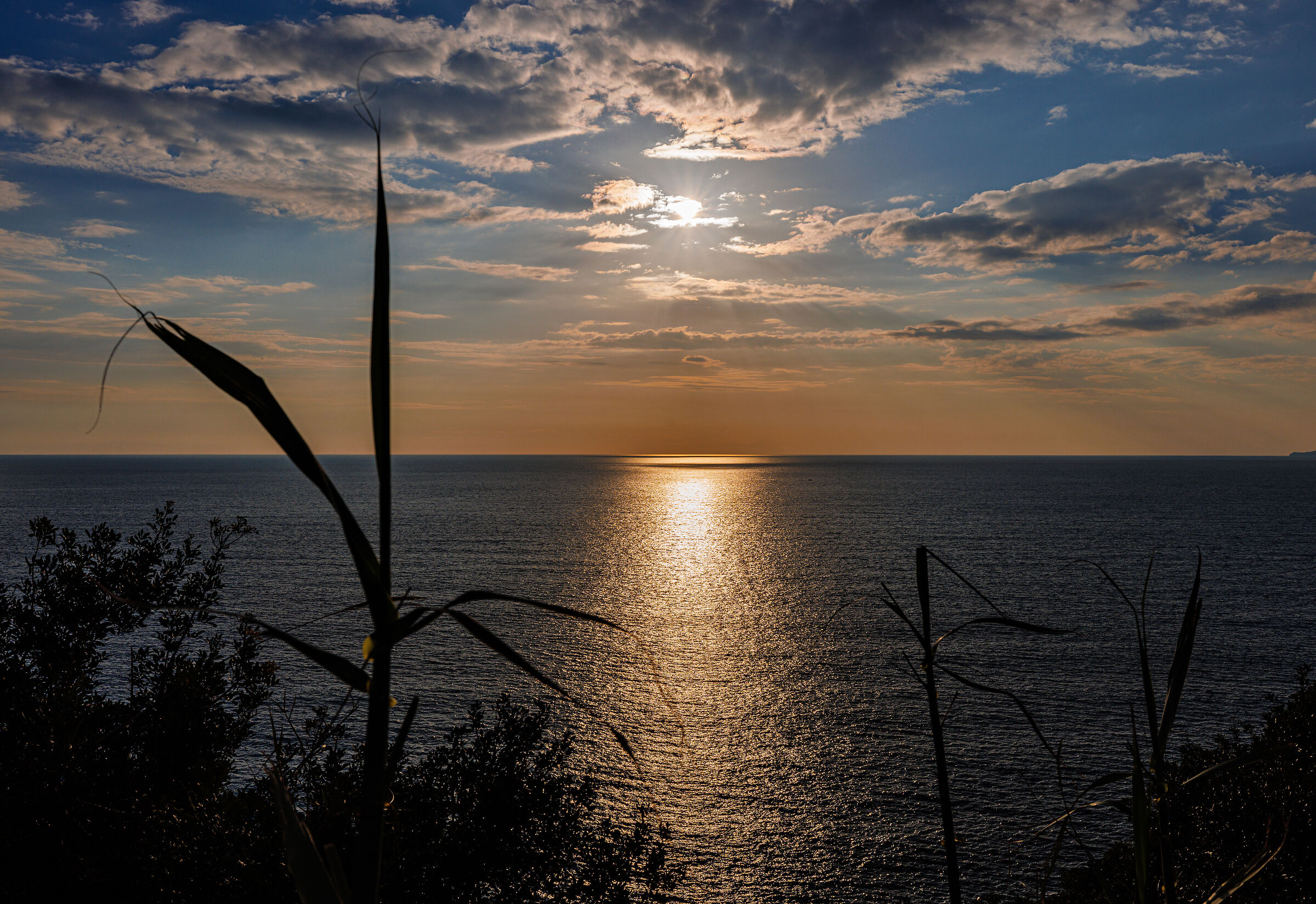 Tramonto sul Tirreno 1