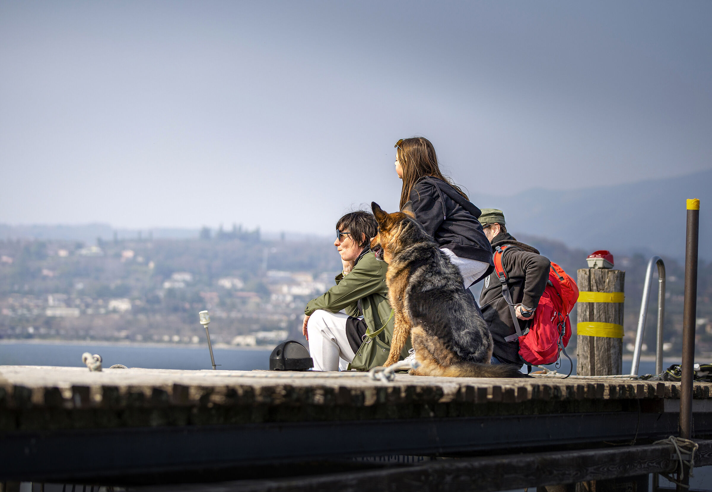 view of the horizon, Lake Garda