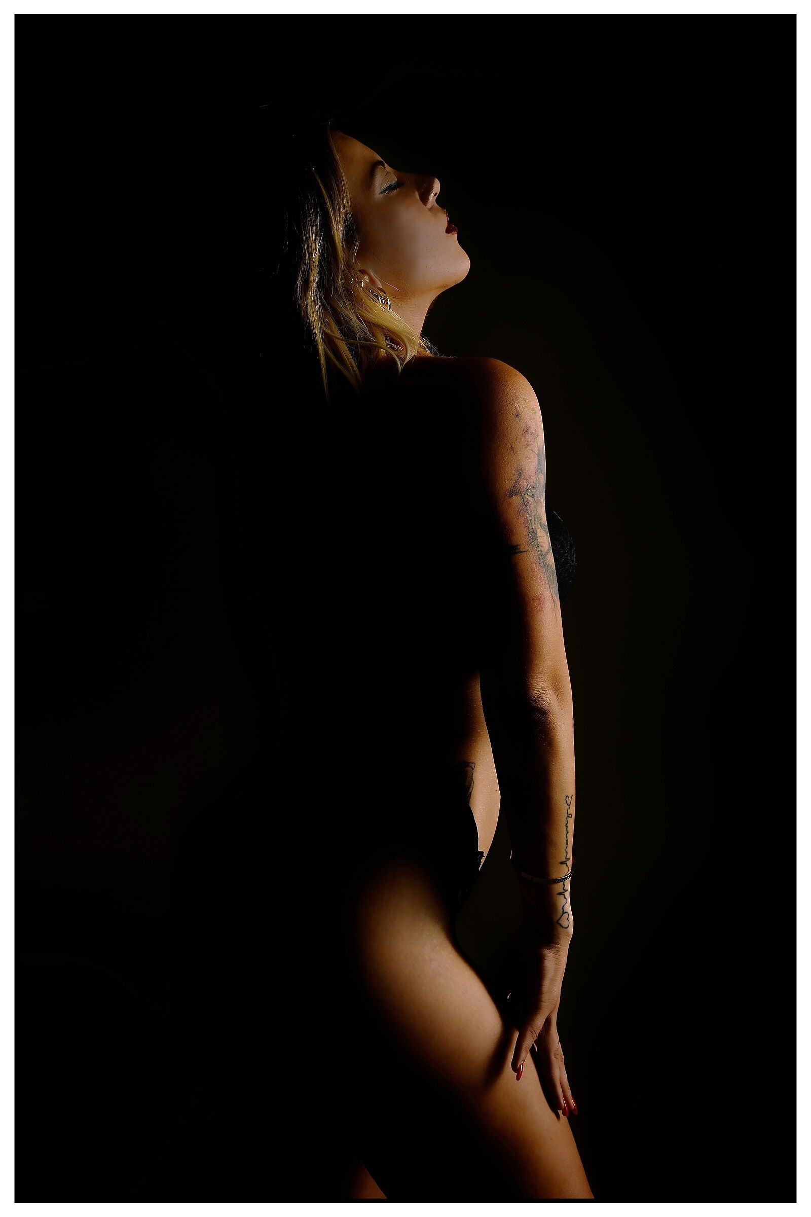 in the dark