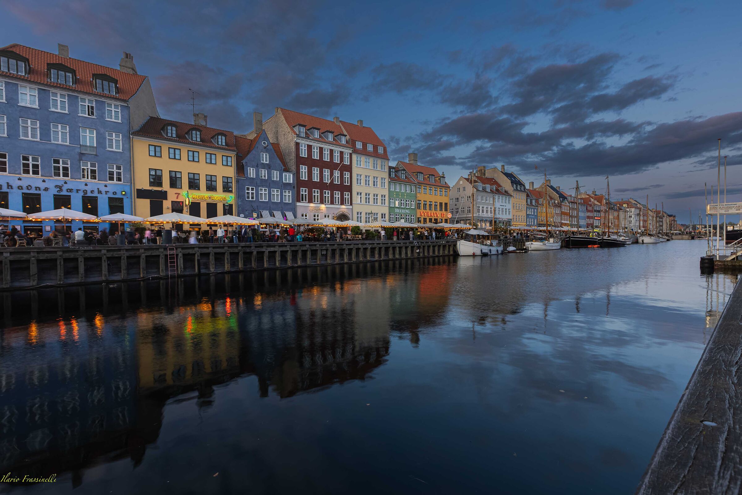 Canale di Nyhavn Copenaghen