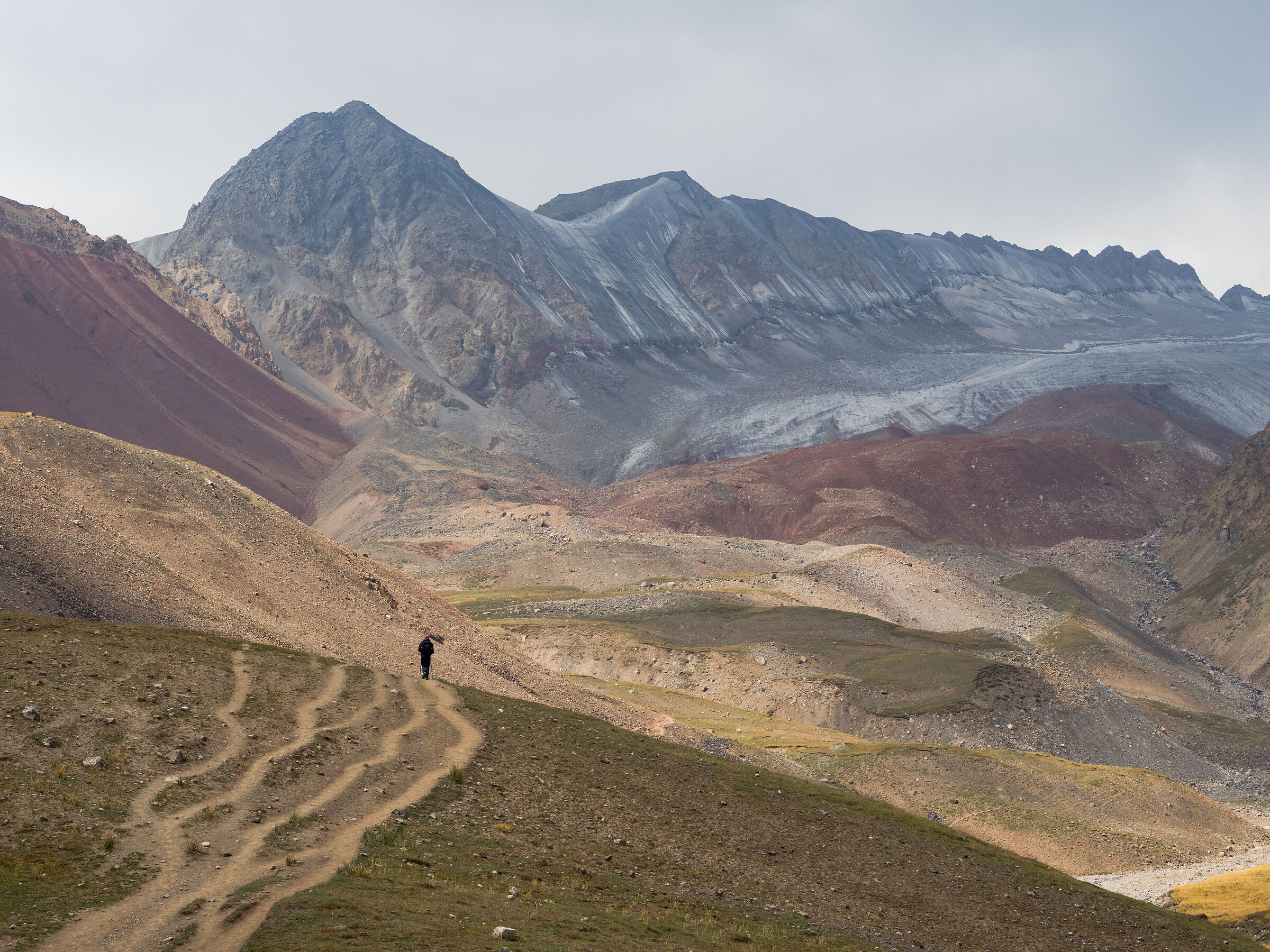 On the way to the Traveler Pass