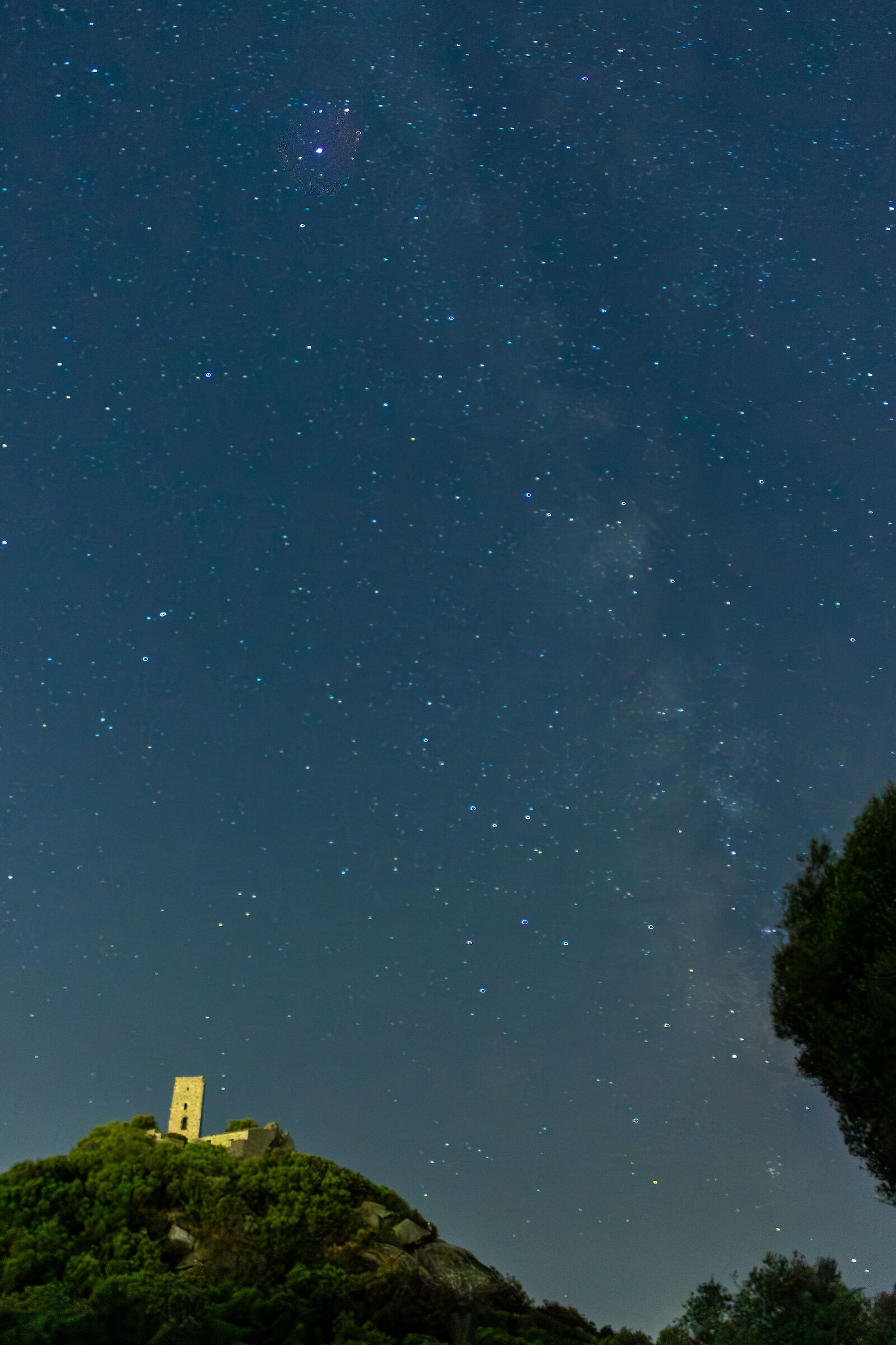 Pedres Castle - Milky Way Test