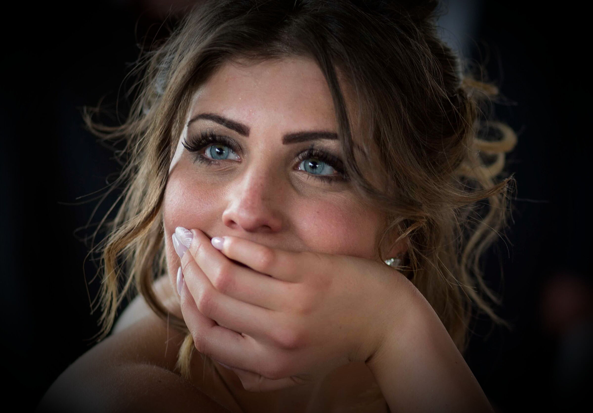 Enraptured by the beauty of these eyes