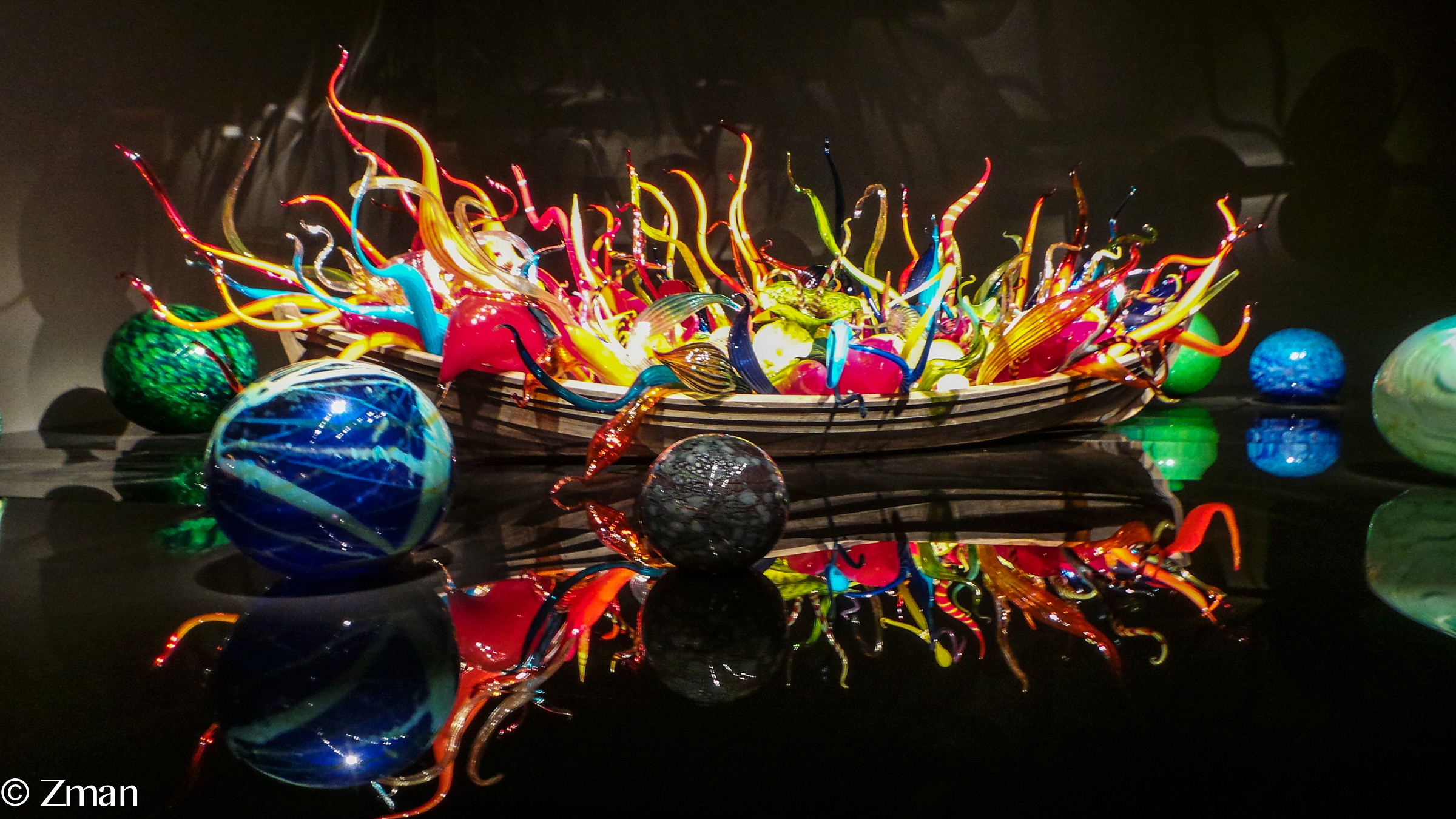 Chihuly Art Work at Montreal Museum Of Fine Art