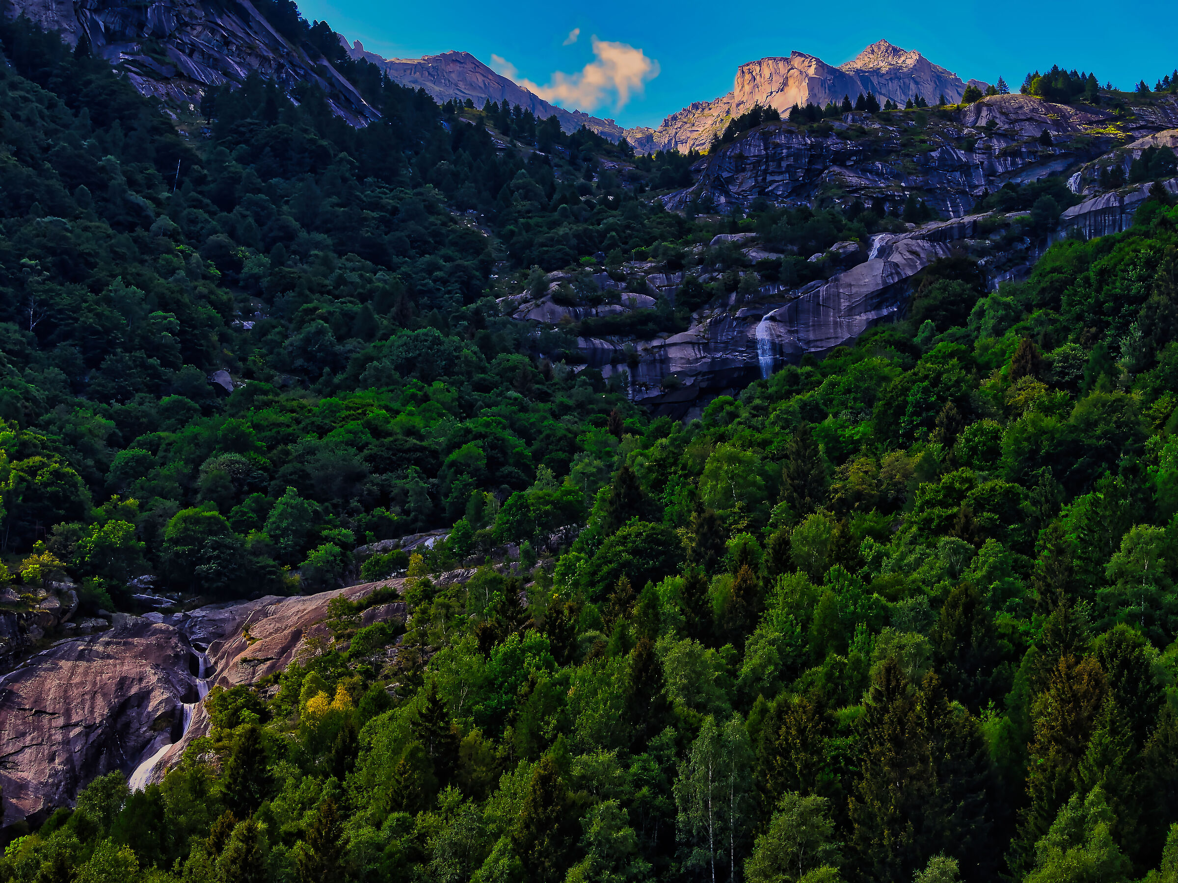 Val di Mello - Waterfalls