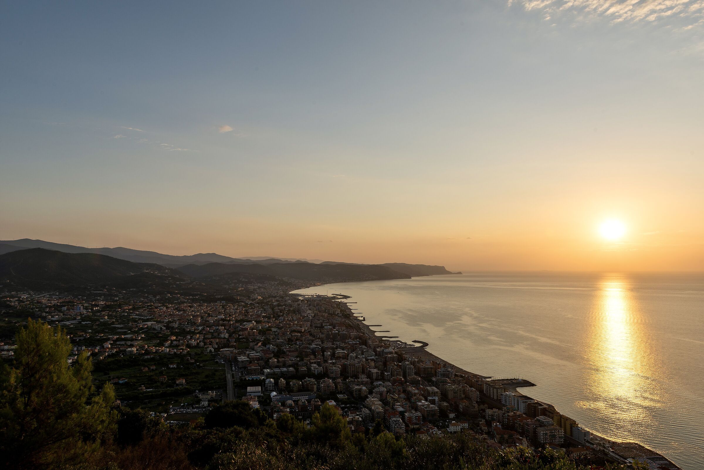 Dawn towards Varigotti