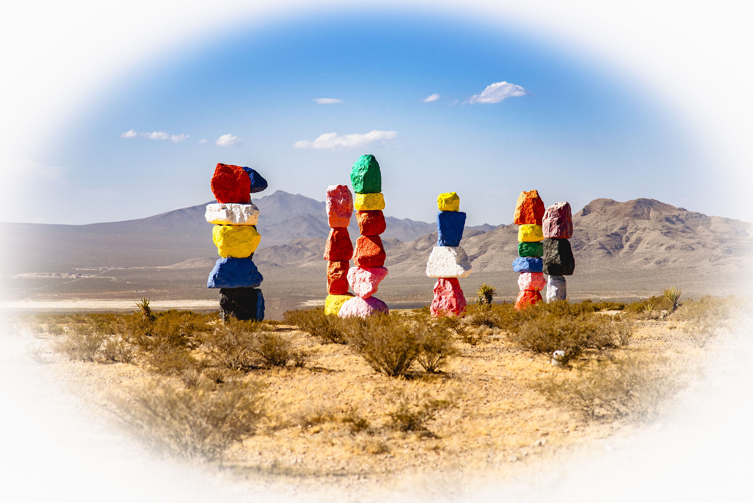 nel deserto del Nevada