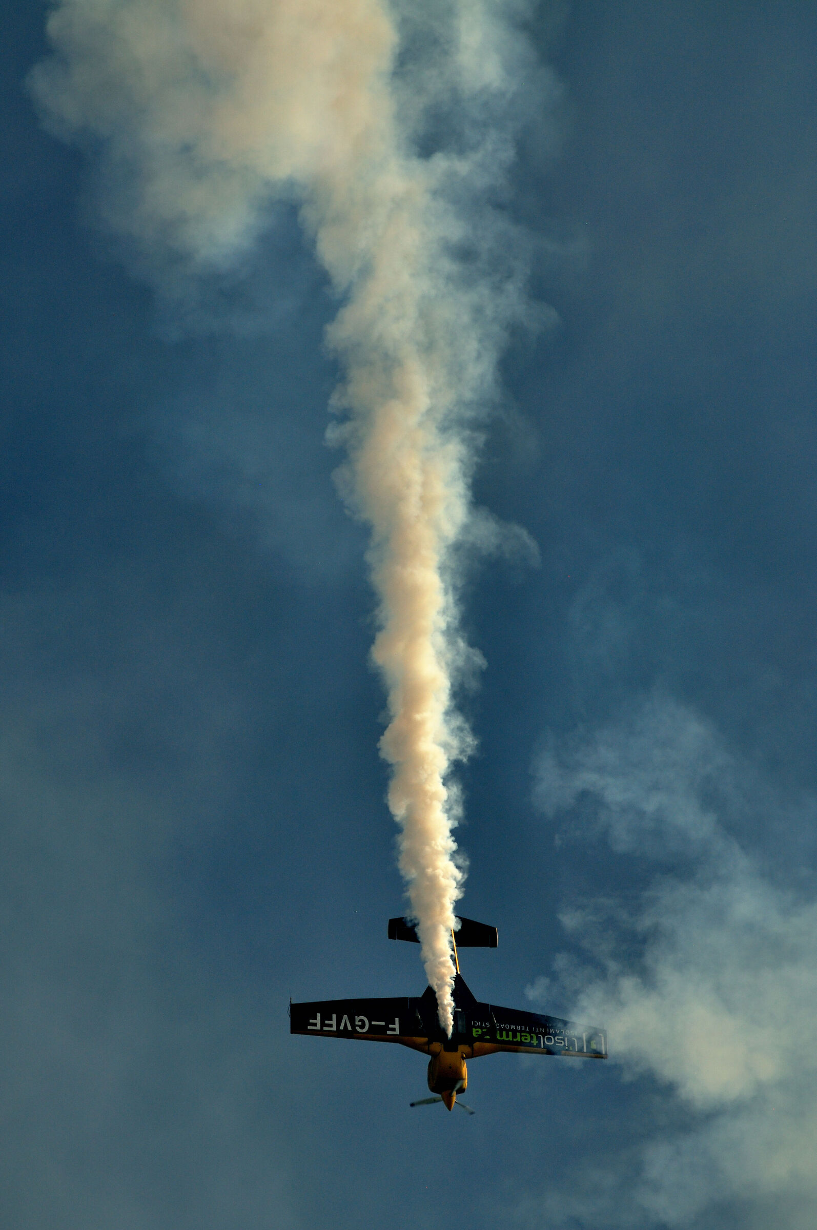 White smoke!