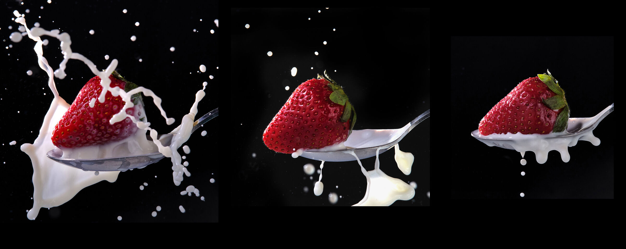 Triptych, the strawberry