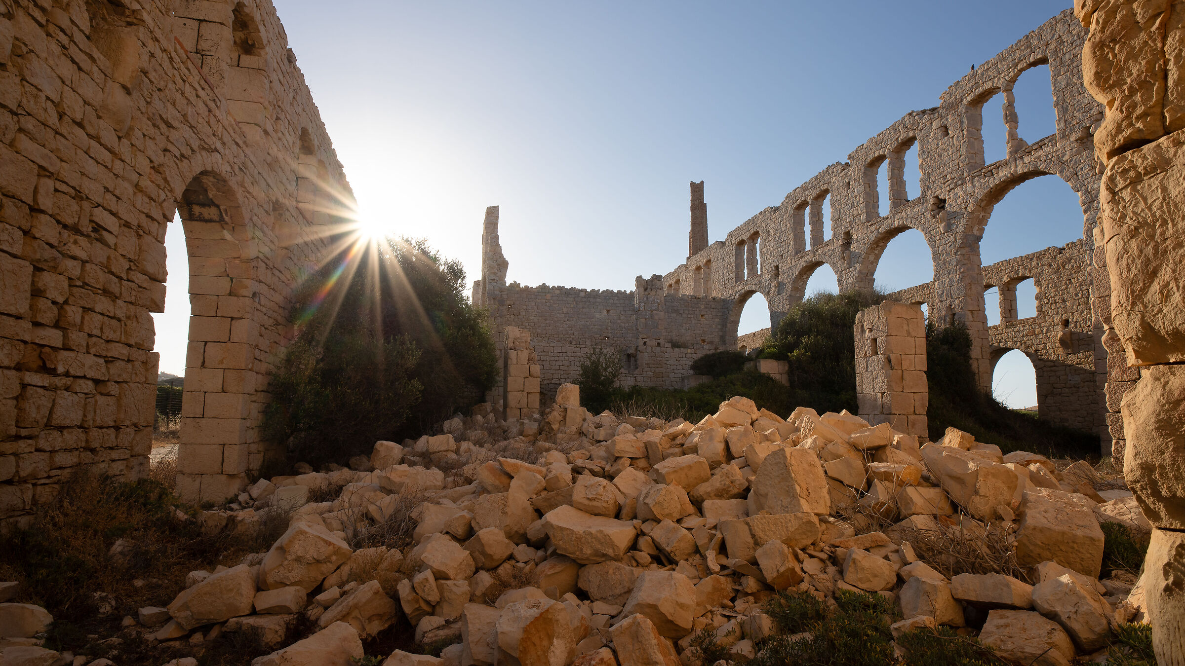 Interno fornace Penna - Sampieri Sicilia