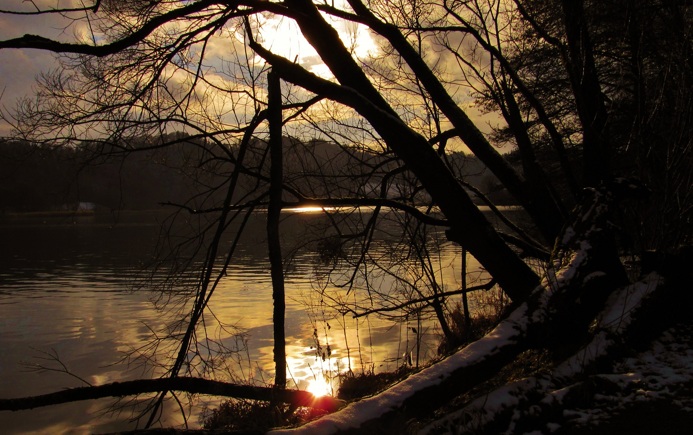 Tramonto a Wholensee, Canton Berna