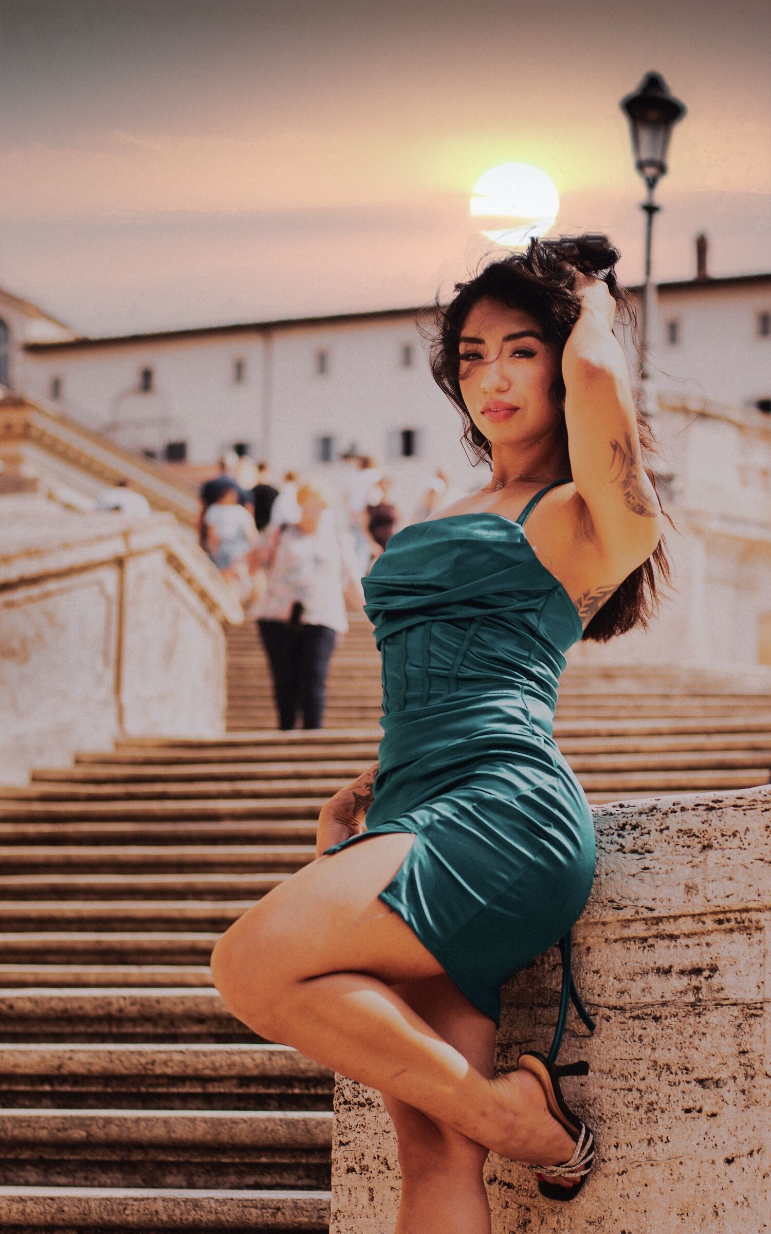 Ariana, piazza di Spagna fantasy