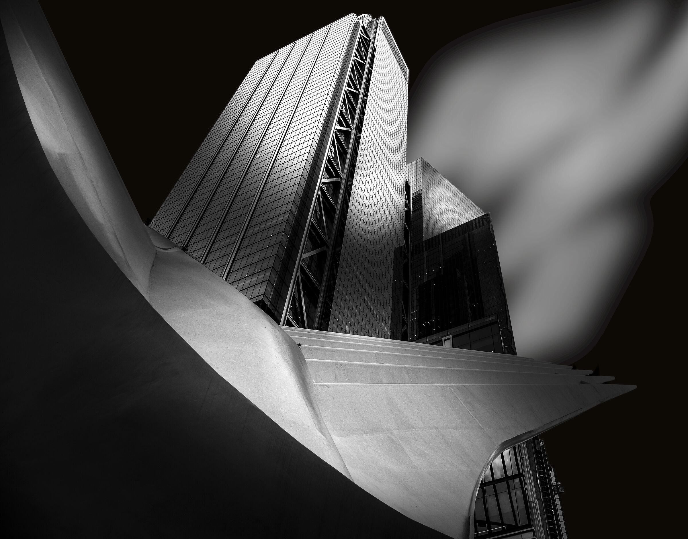 New York in black and white