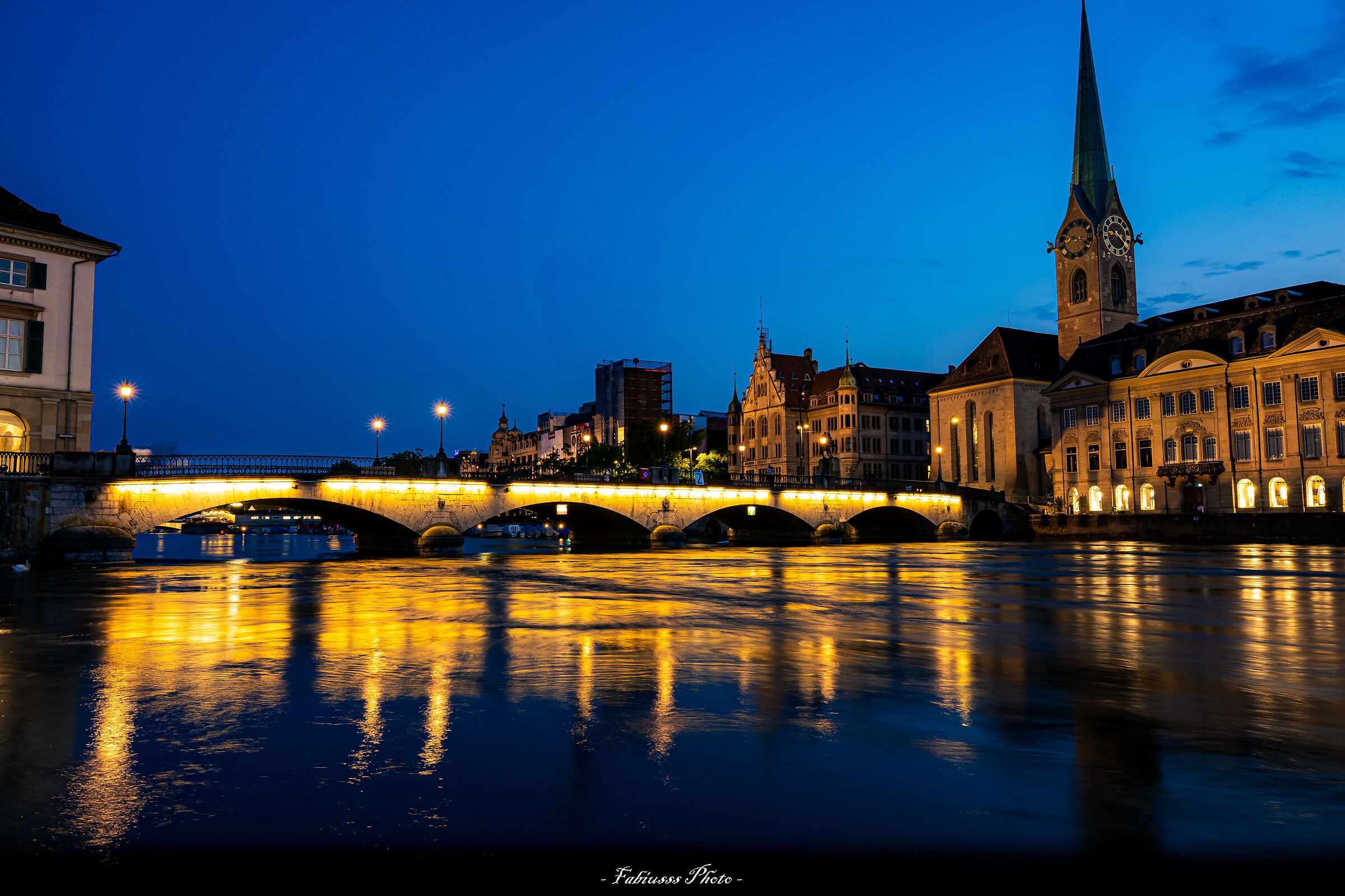 Blue hour - Zurigo