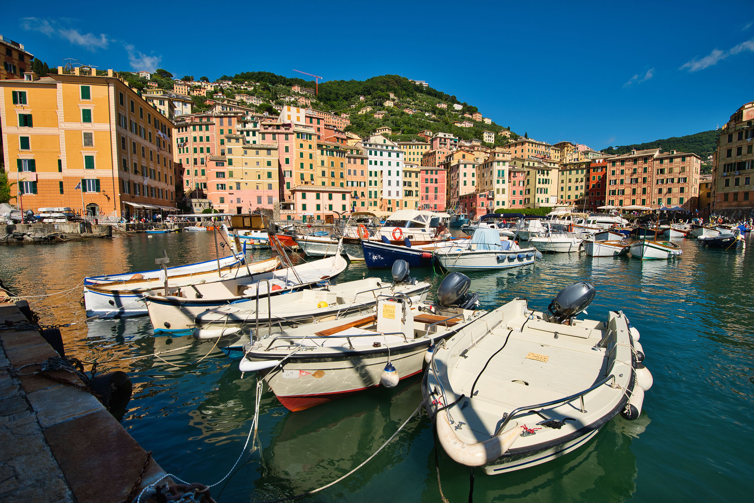 Camogli, il porticciolo....