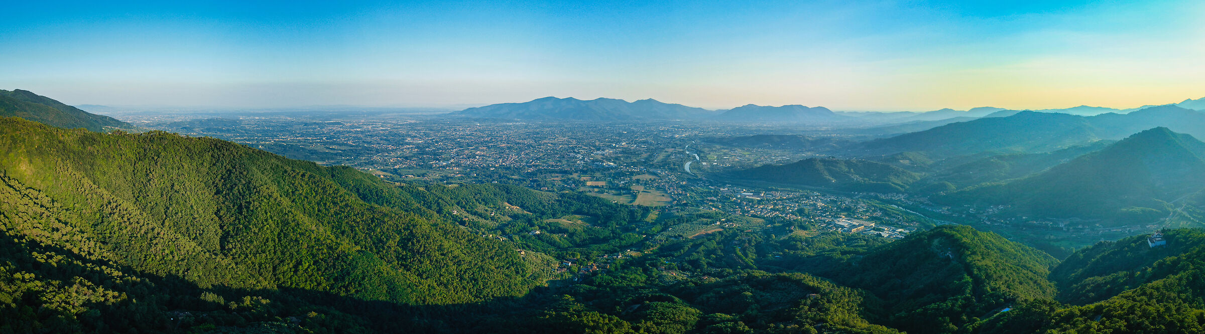 The plain of Lucca