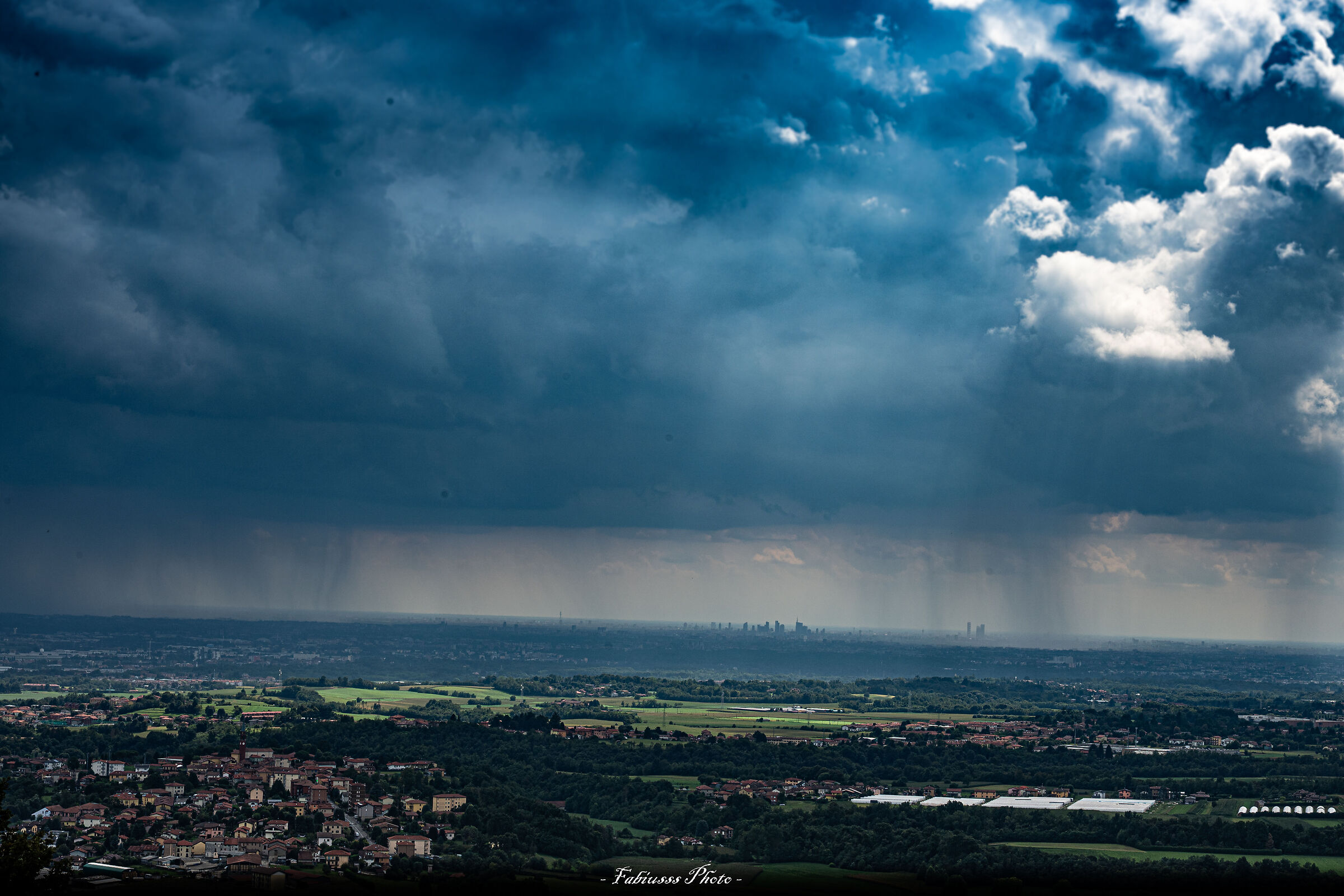 Temporali sparsi sulla Pianura - Montevecchia