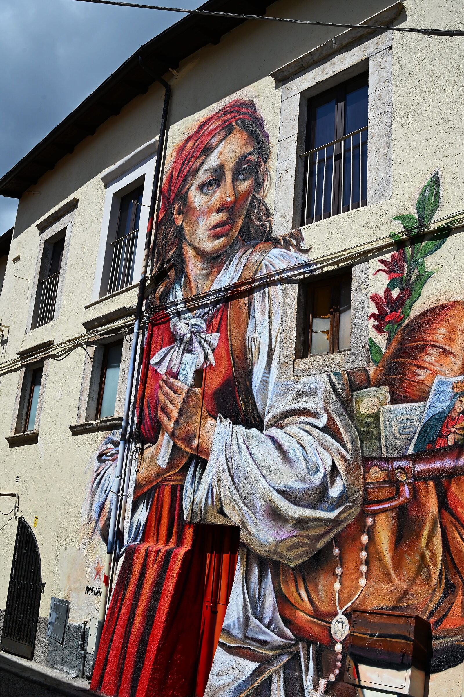 Aielli, the town of murals