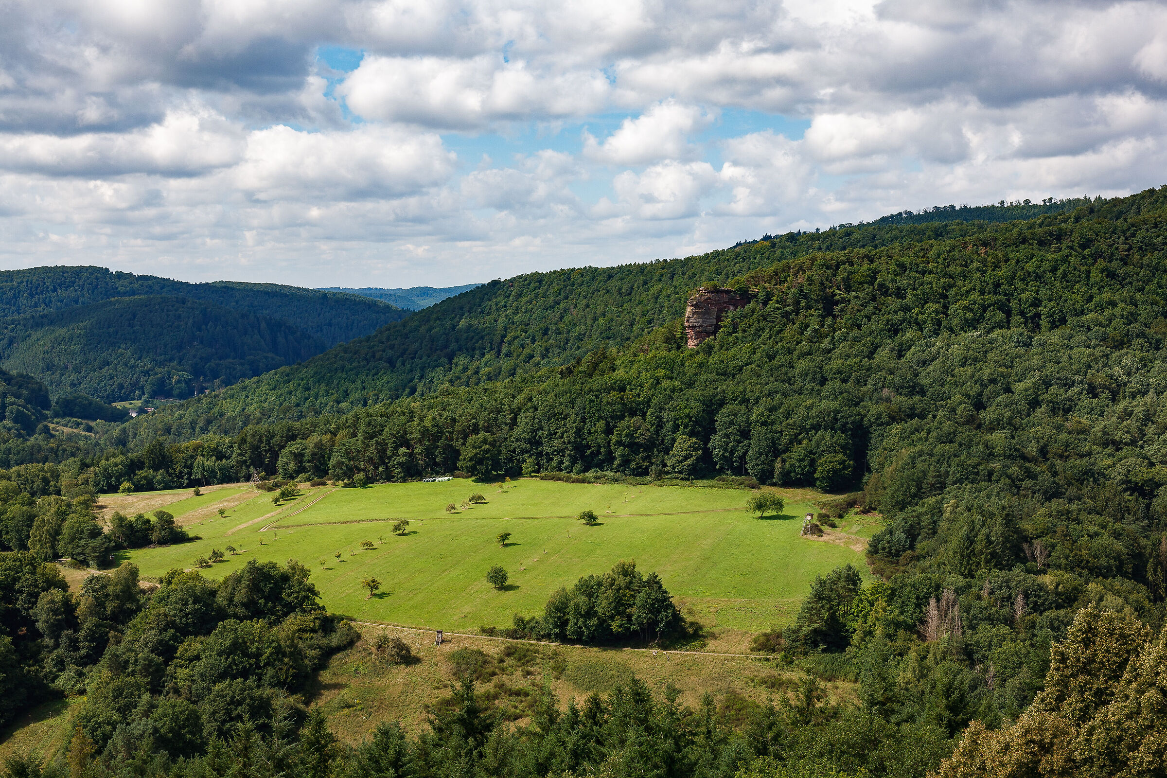Paesaggio intorno a Flekenstein