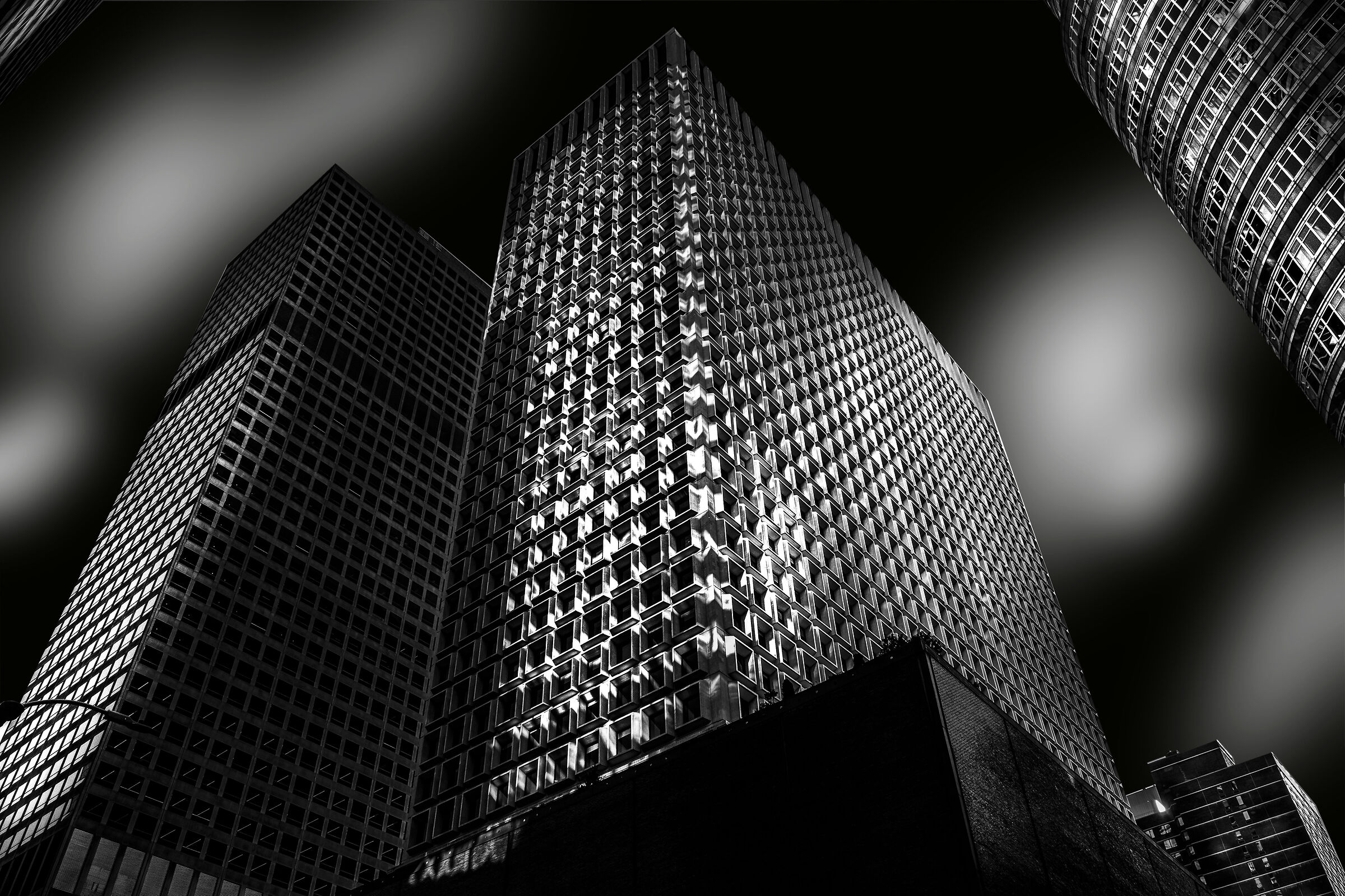 New York, skyscrapers