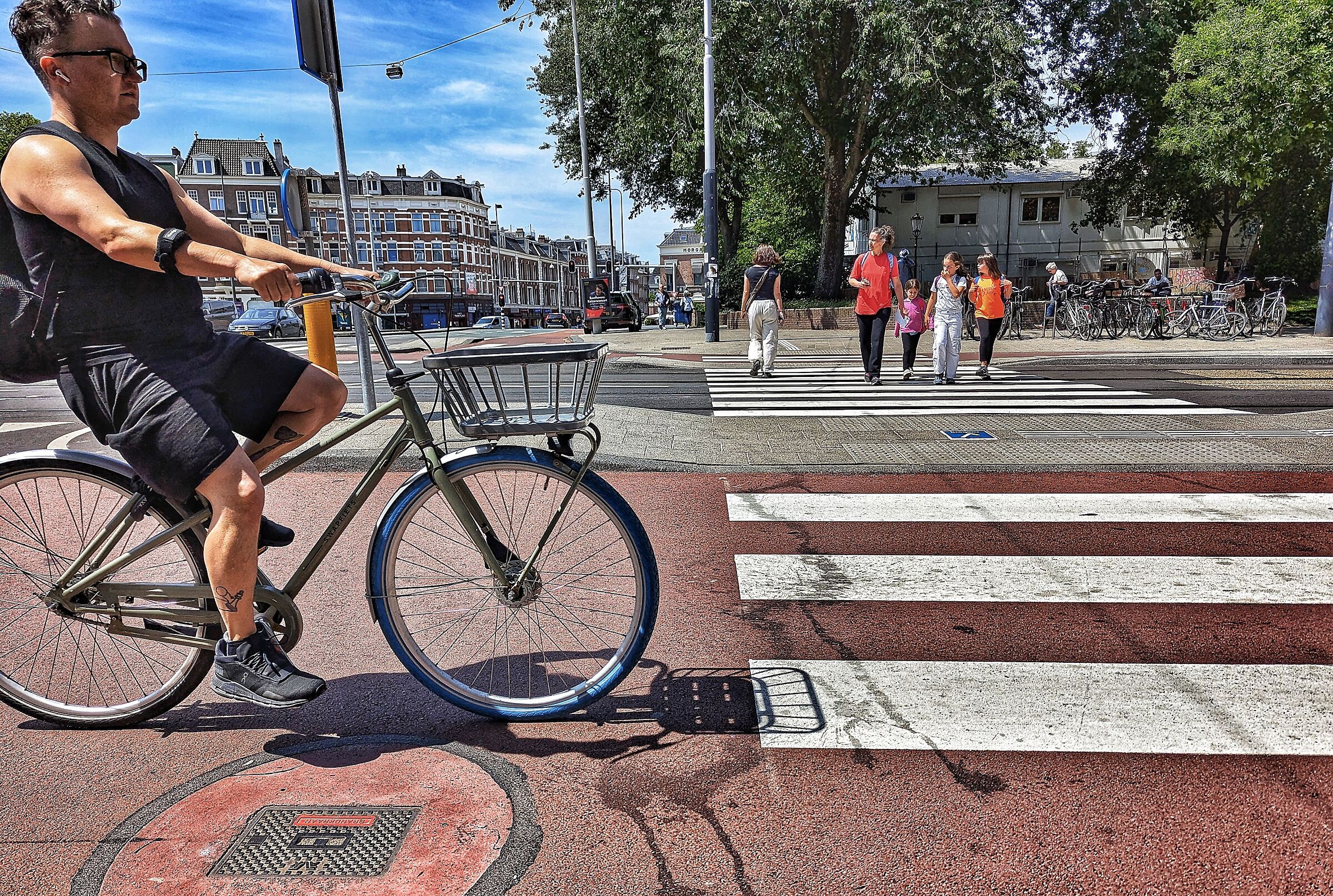 On the streets of Amsterdam