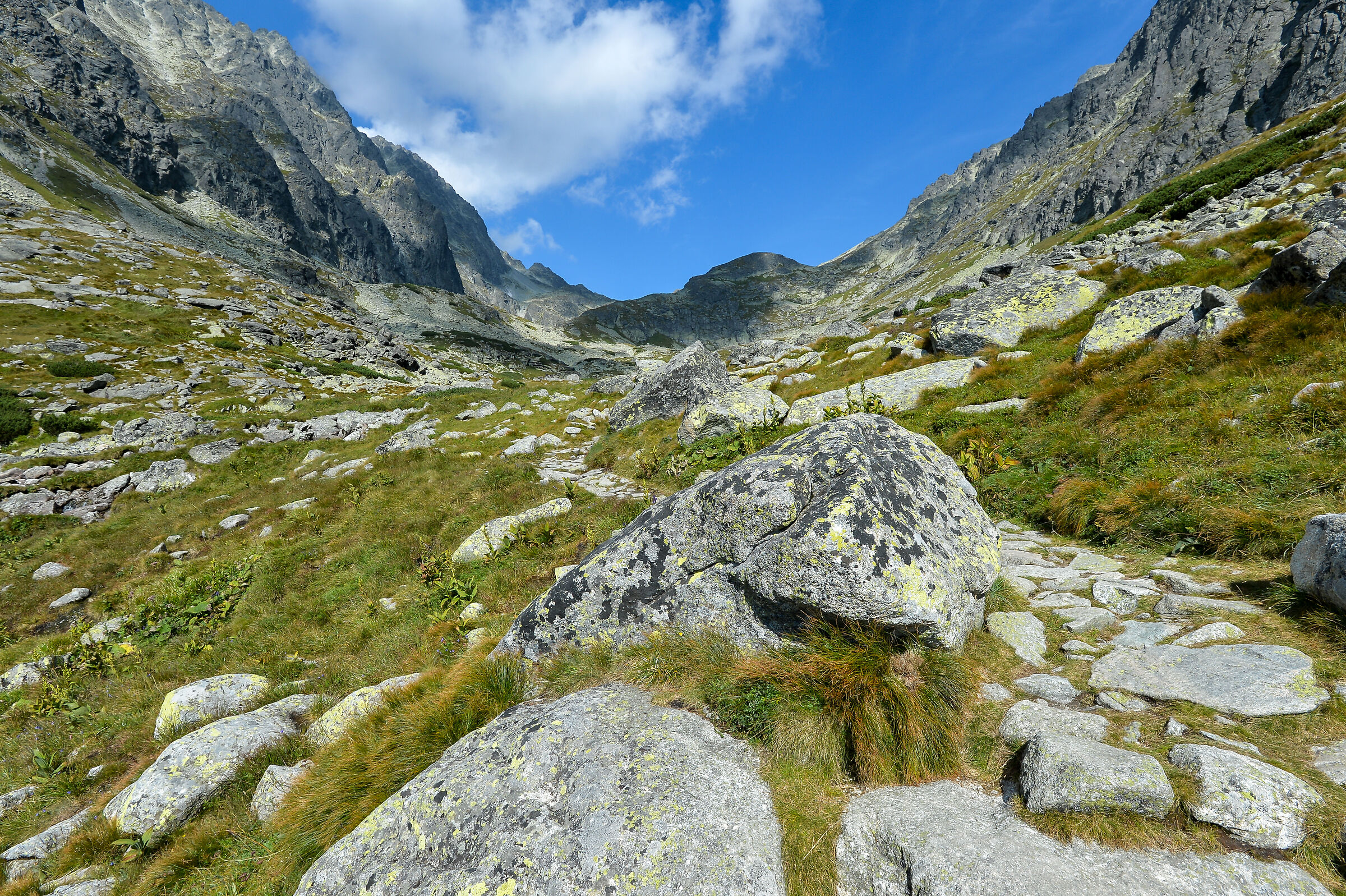 Velicka dolina. Vysoke Tatry. Slovensko