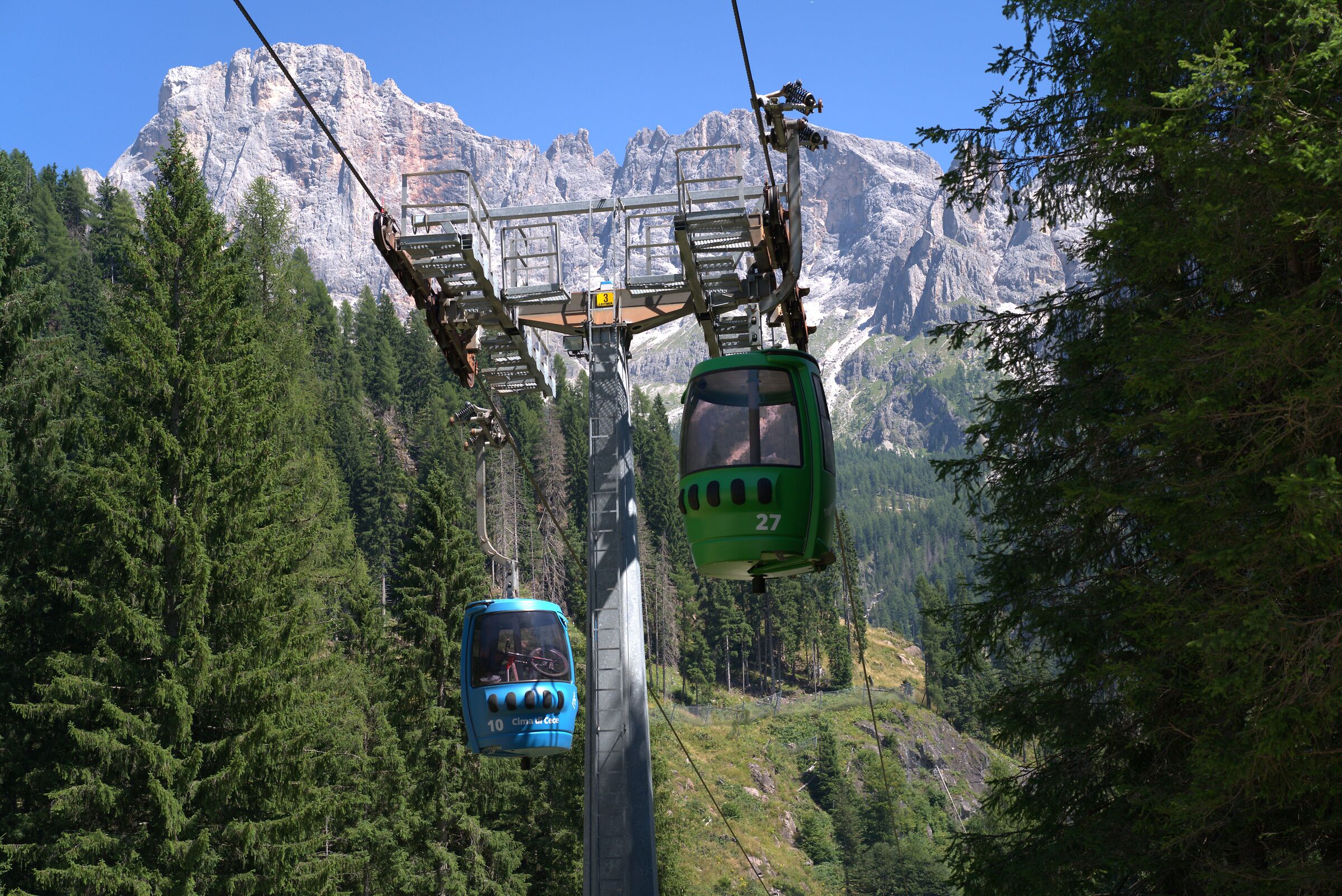Tognola cable car