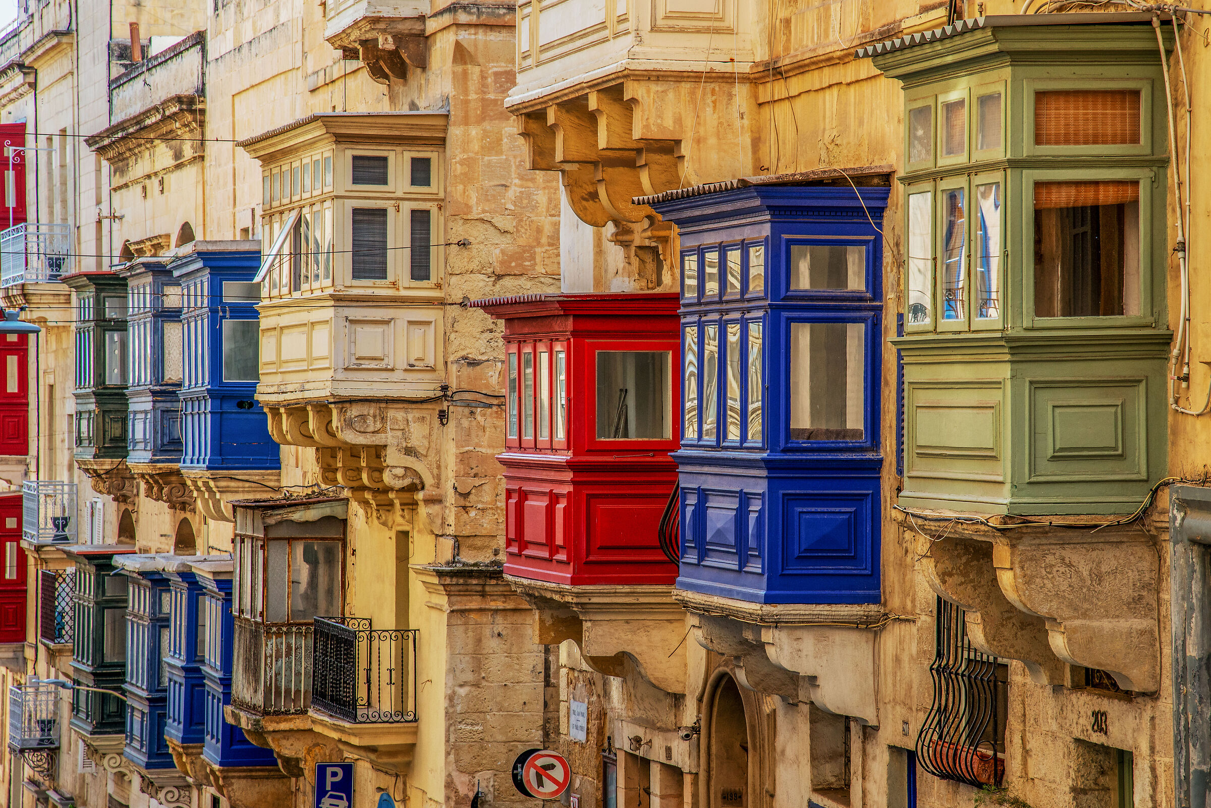 Classiche abitazioni maltesi.