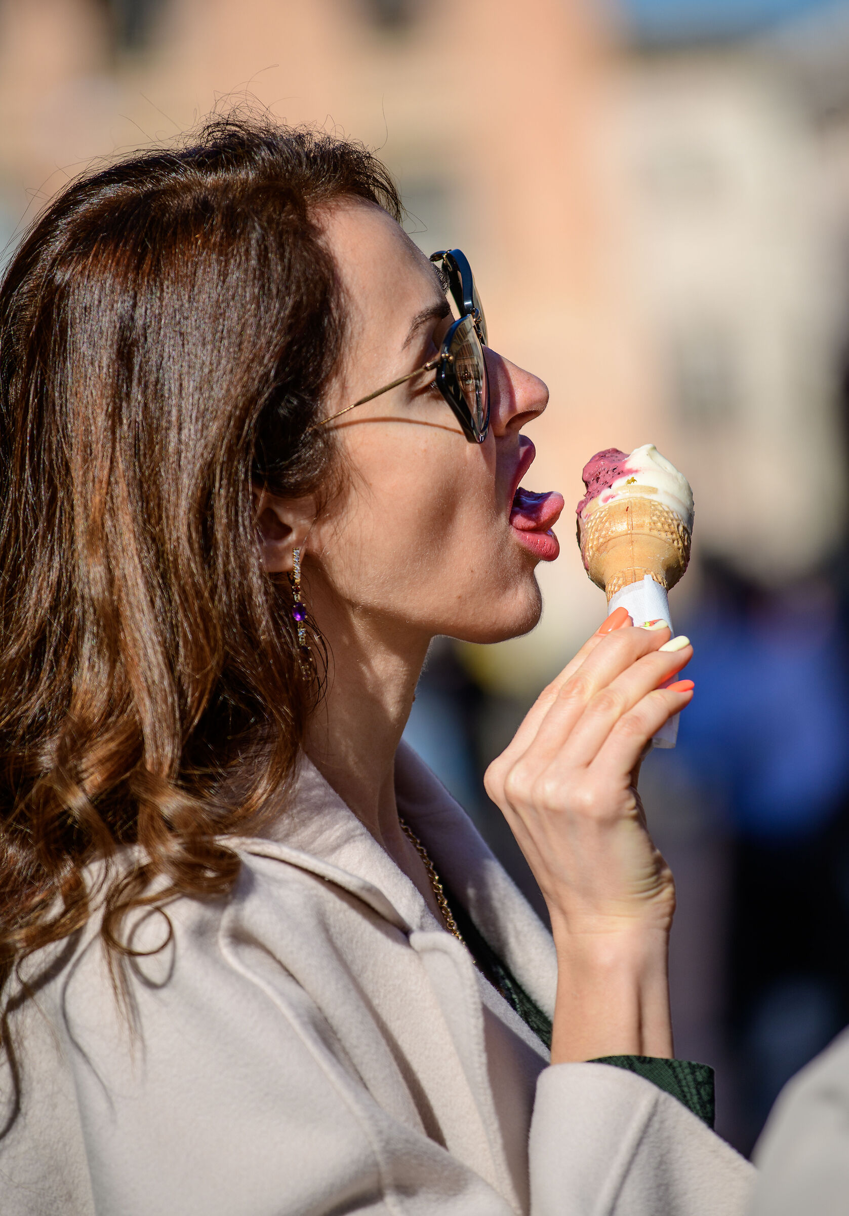 Ice cream from... walk!