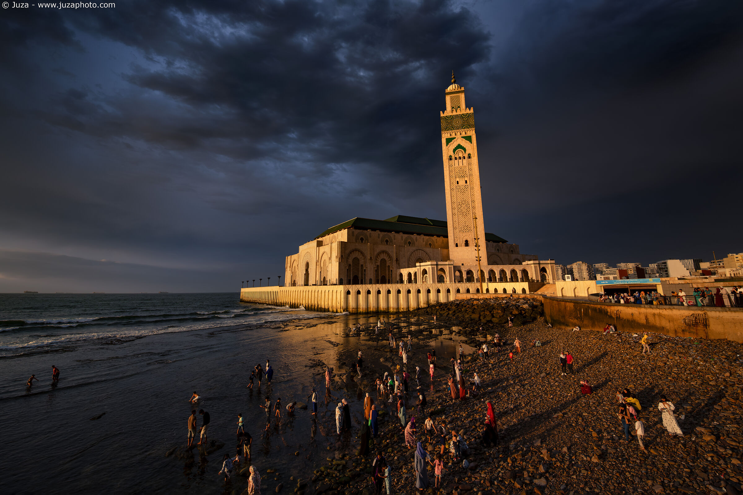 Tramonto e tempesta, Casablanca