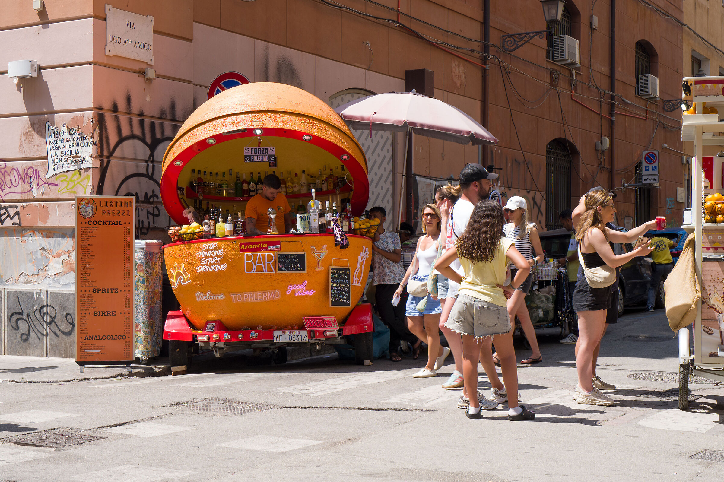 Sicilian Orange Sodas