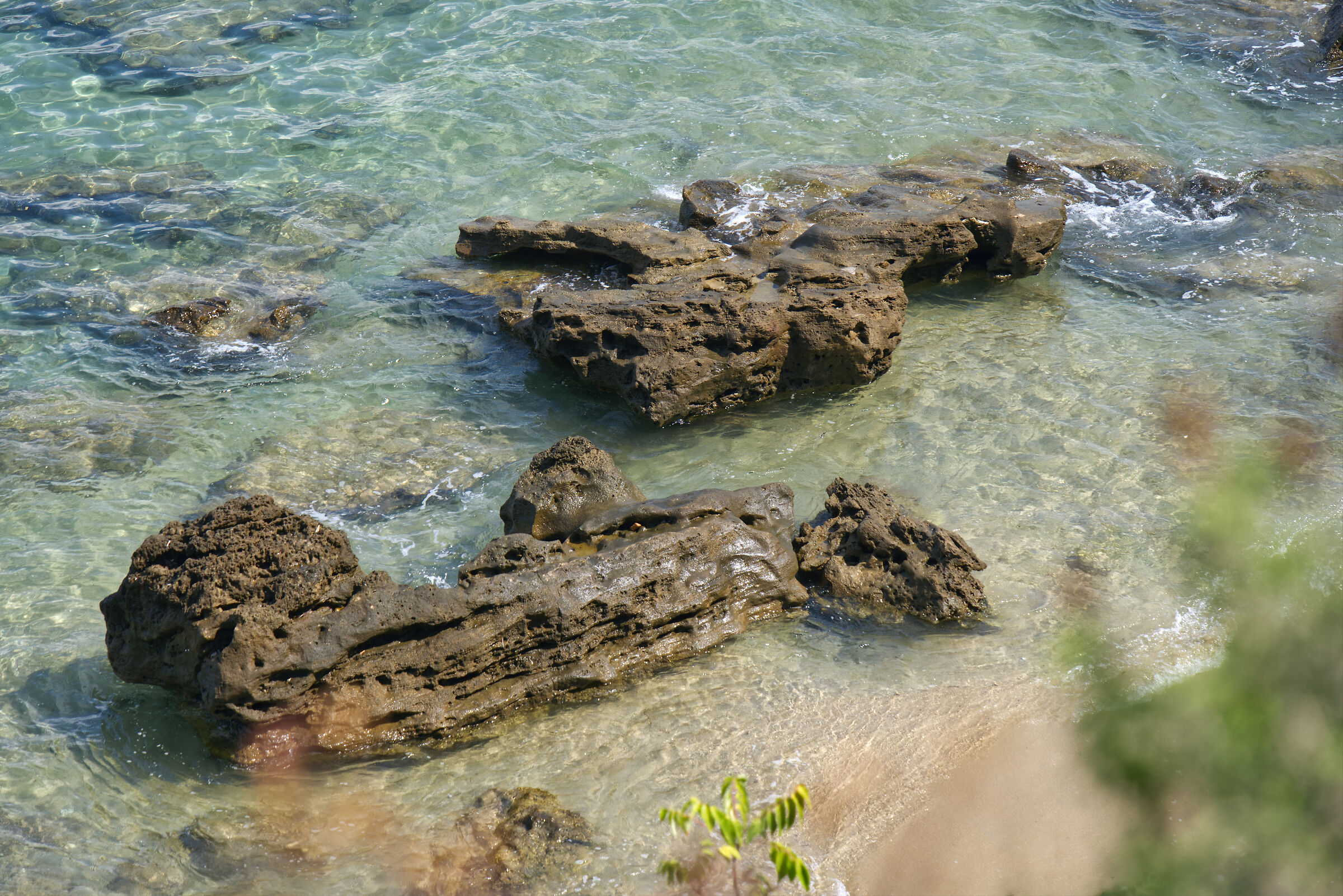 Scogli e mare cilentano