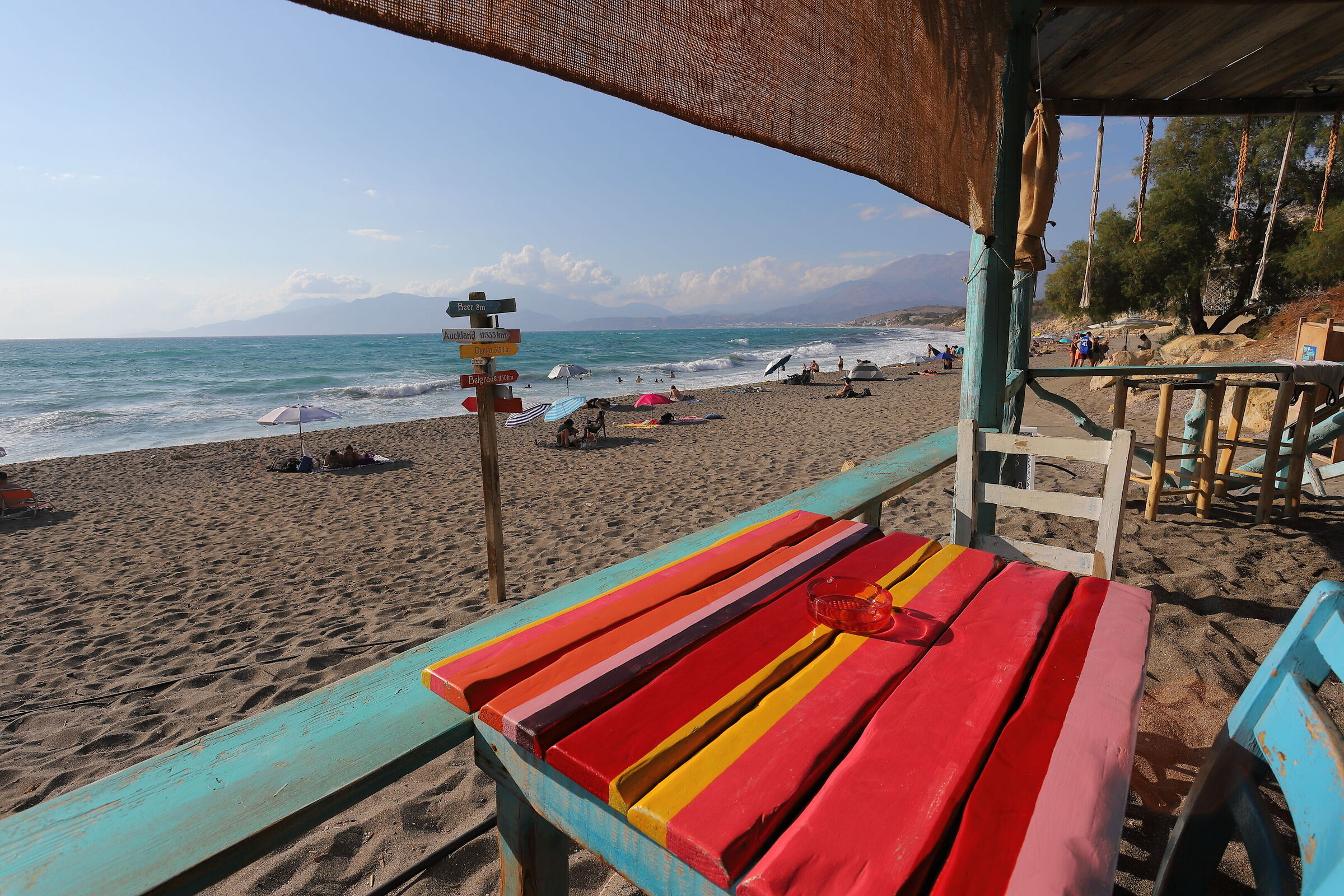 Creta - paralia Kommos: Bunga Bunga