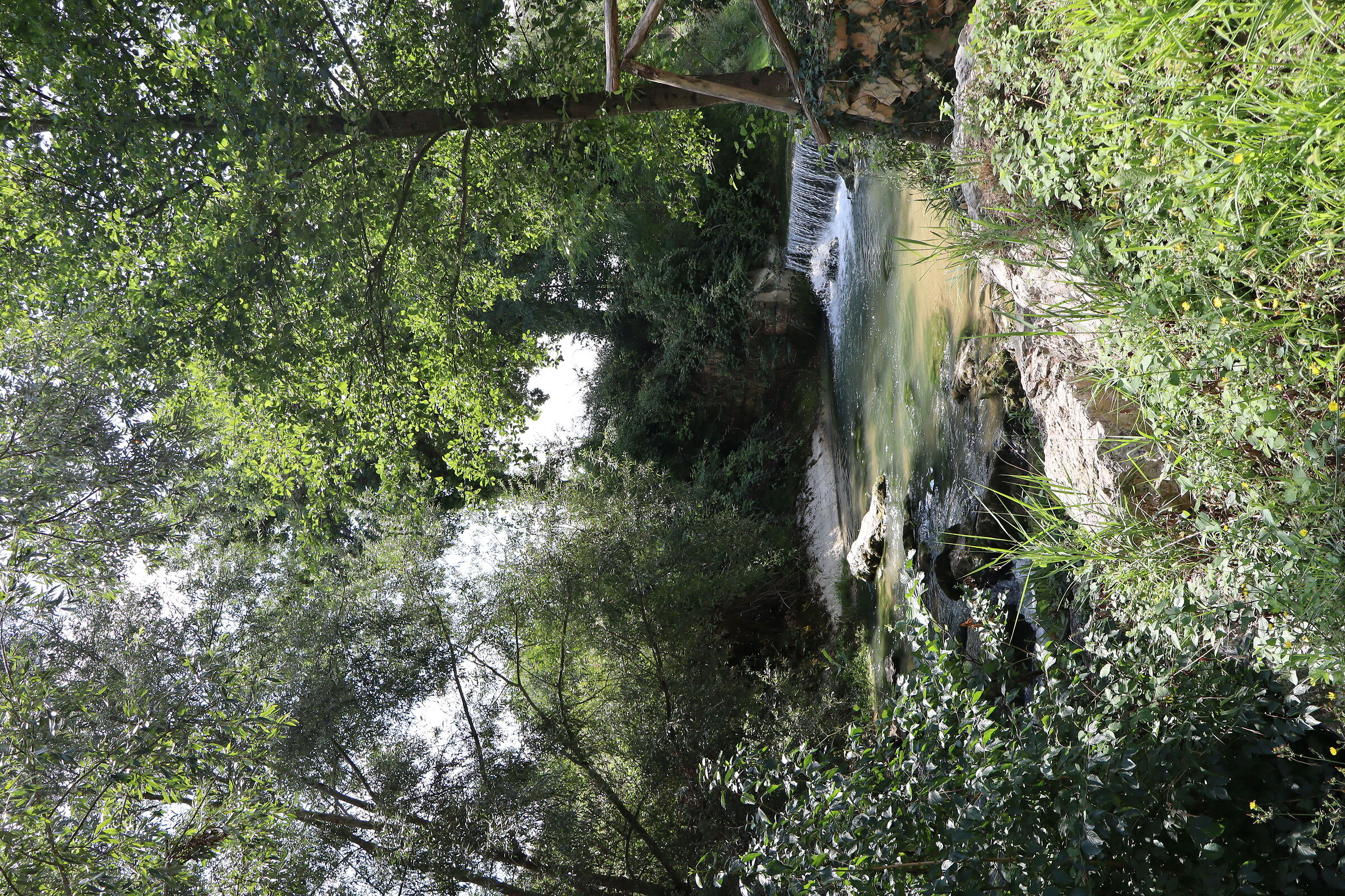 La Cascata del fiume Musone a San Vittore