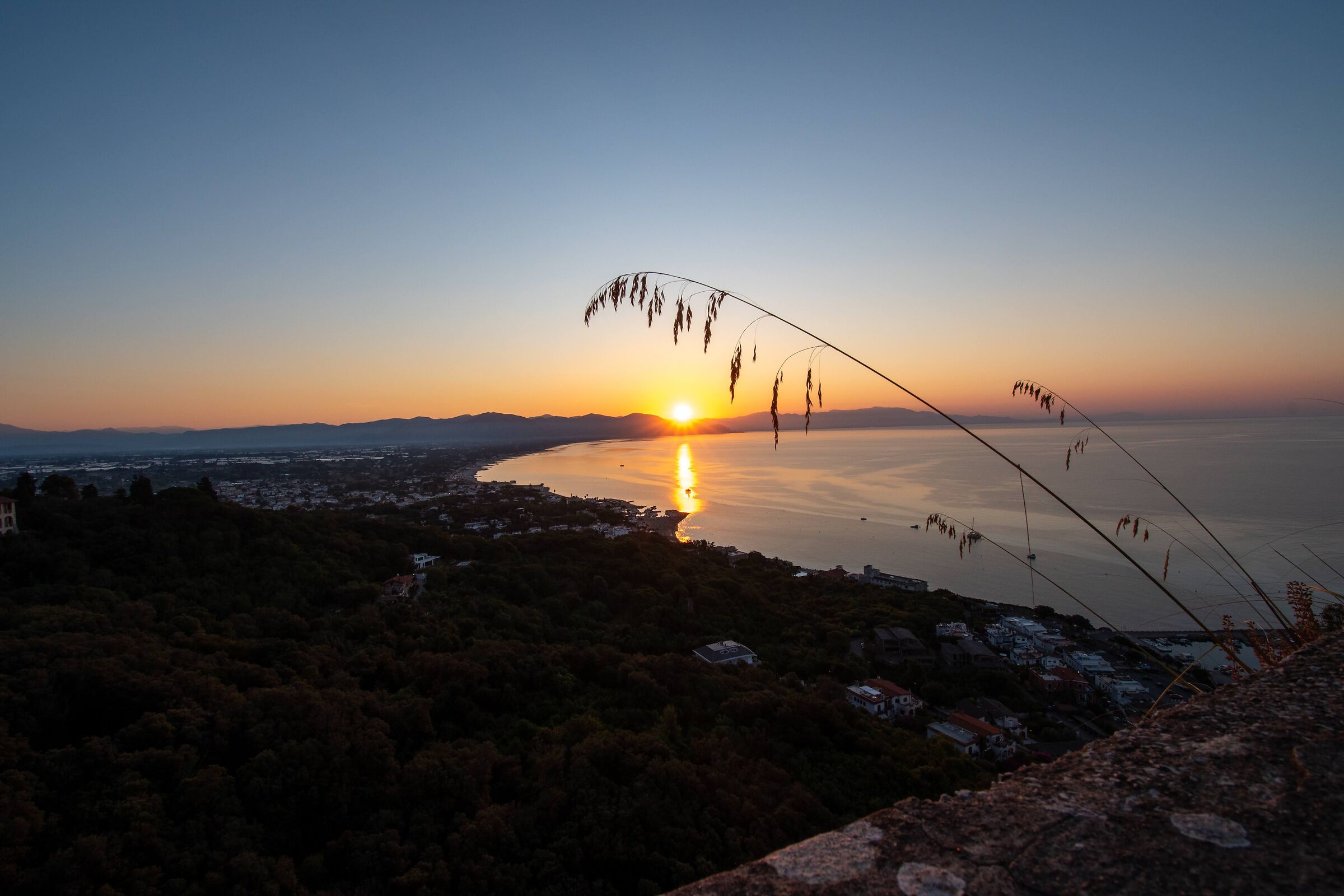 Terracina Vista dal Circeo