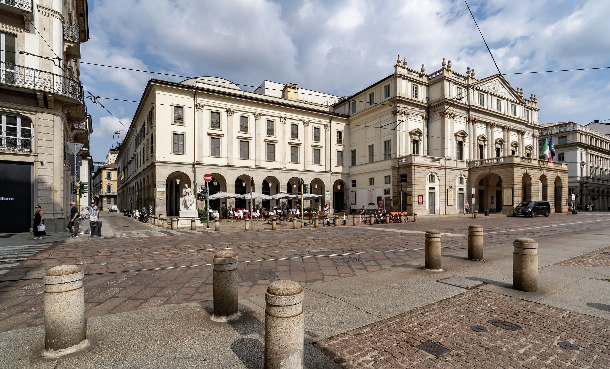 La Scala senza impalcature