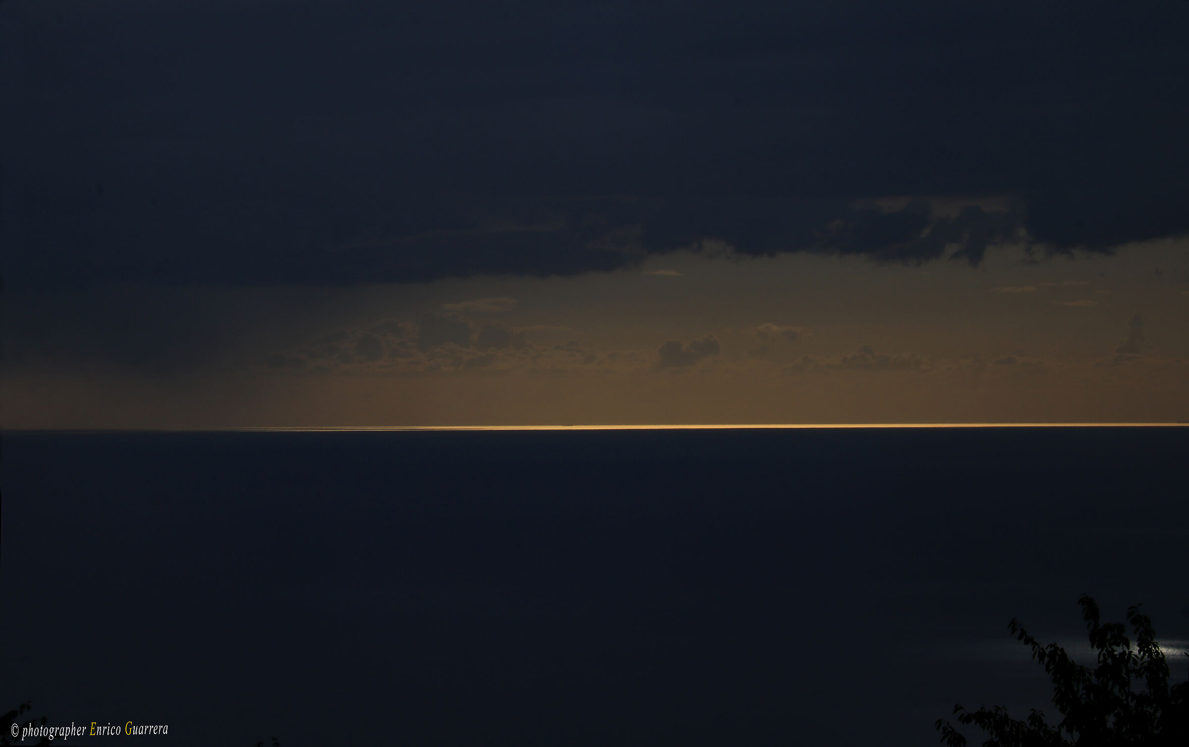 A luminous wound in the body of the world.