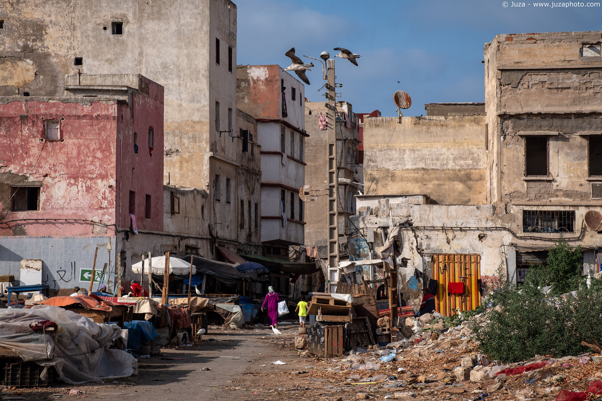Casablanca, la medina che crolla