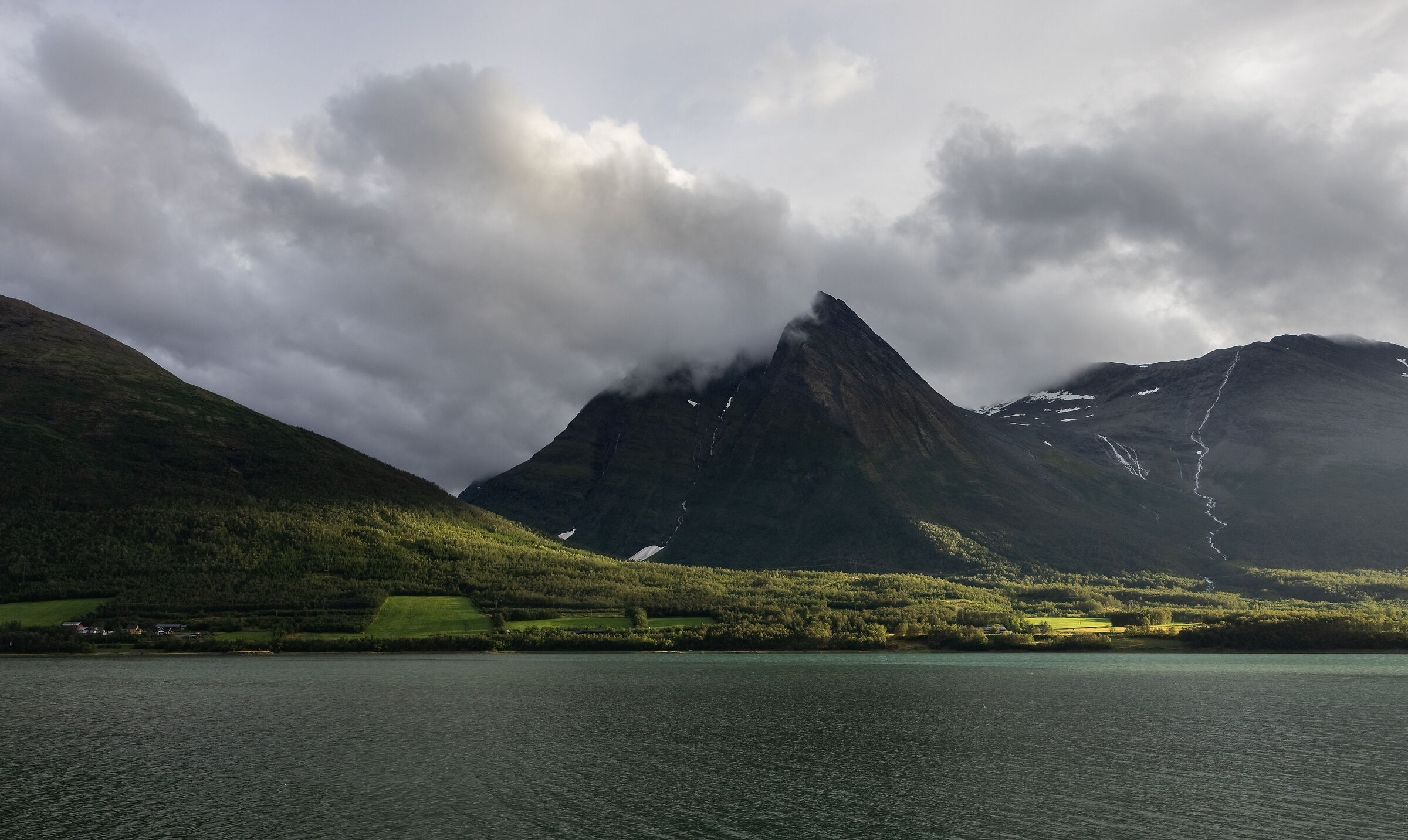 Evening in the fjord