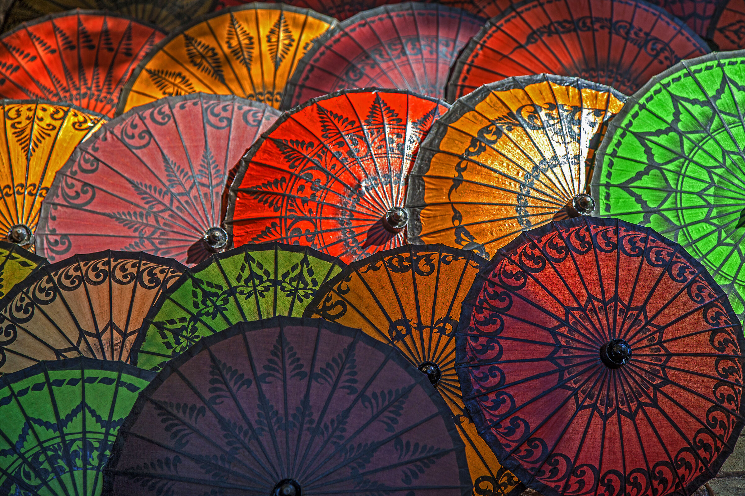 Umbrellas in Myanmar